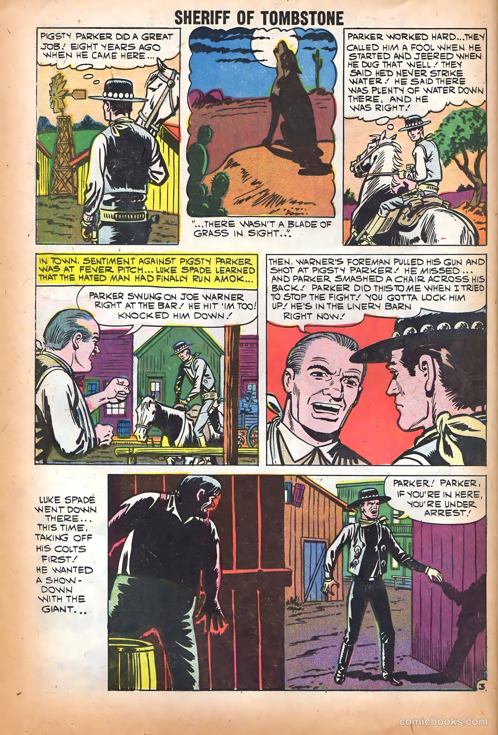Sheriff of Tombstone #9 (1960) — page 12 of 36