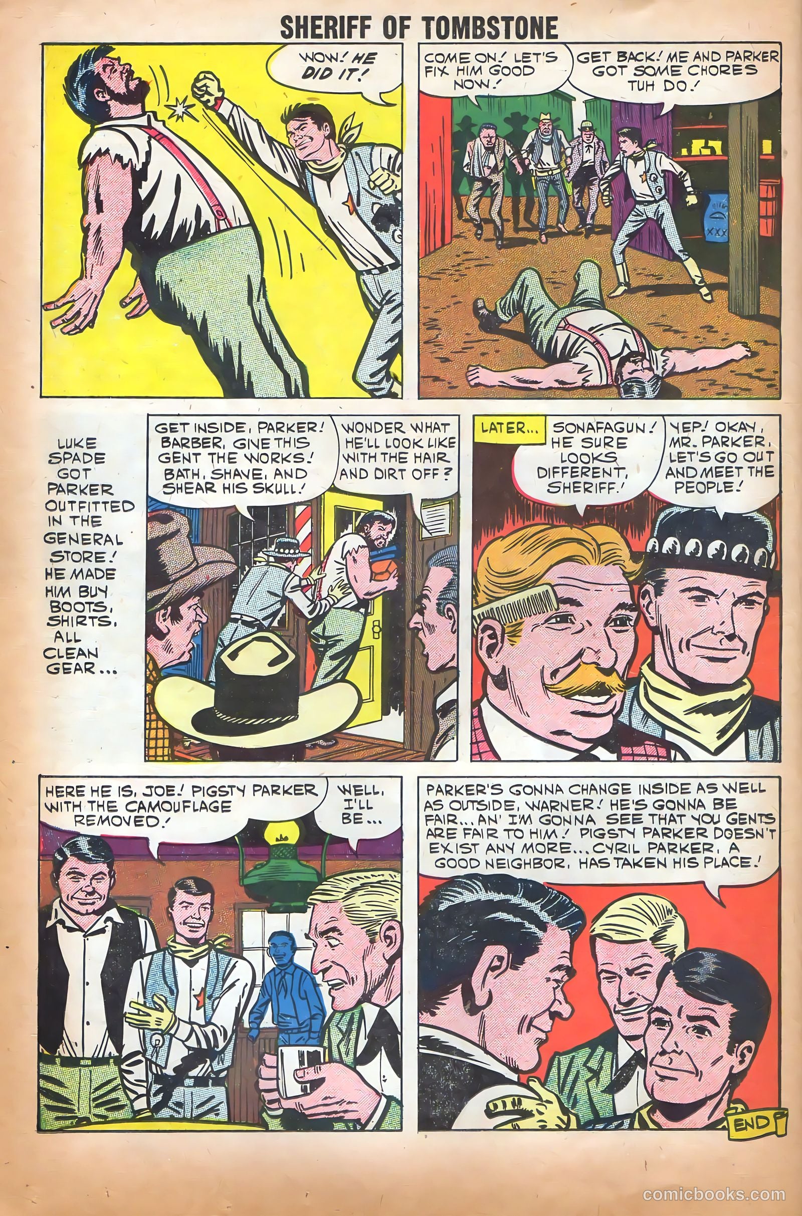 Sheriff of Tombstone #9 (1960) — page 14 of 36