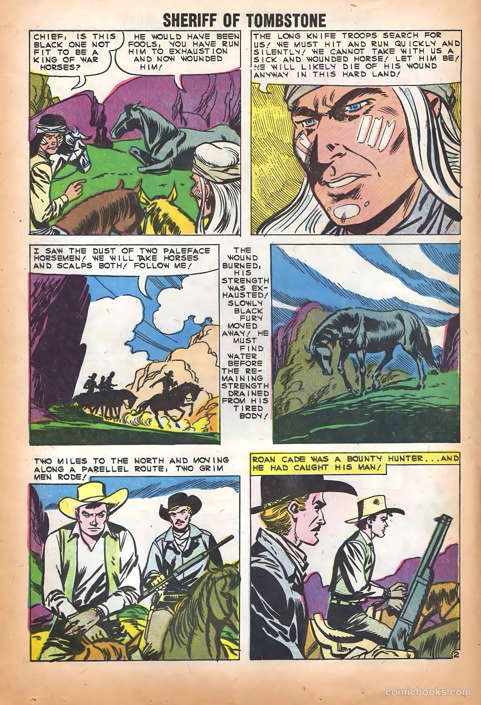 Sheriff of Tombstone #9 (1960) — page 20 of 36