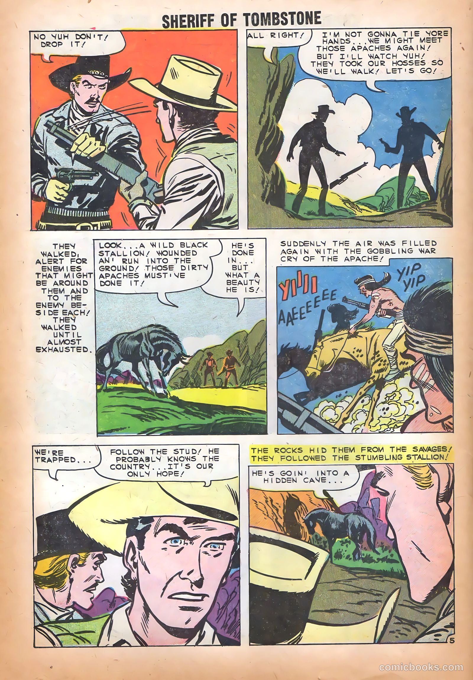 Sheriff of Tombstone #9 (1960) — page 24 of 36