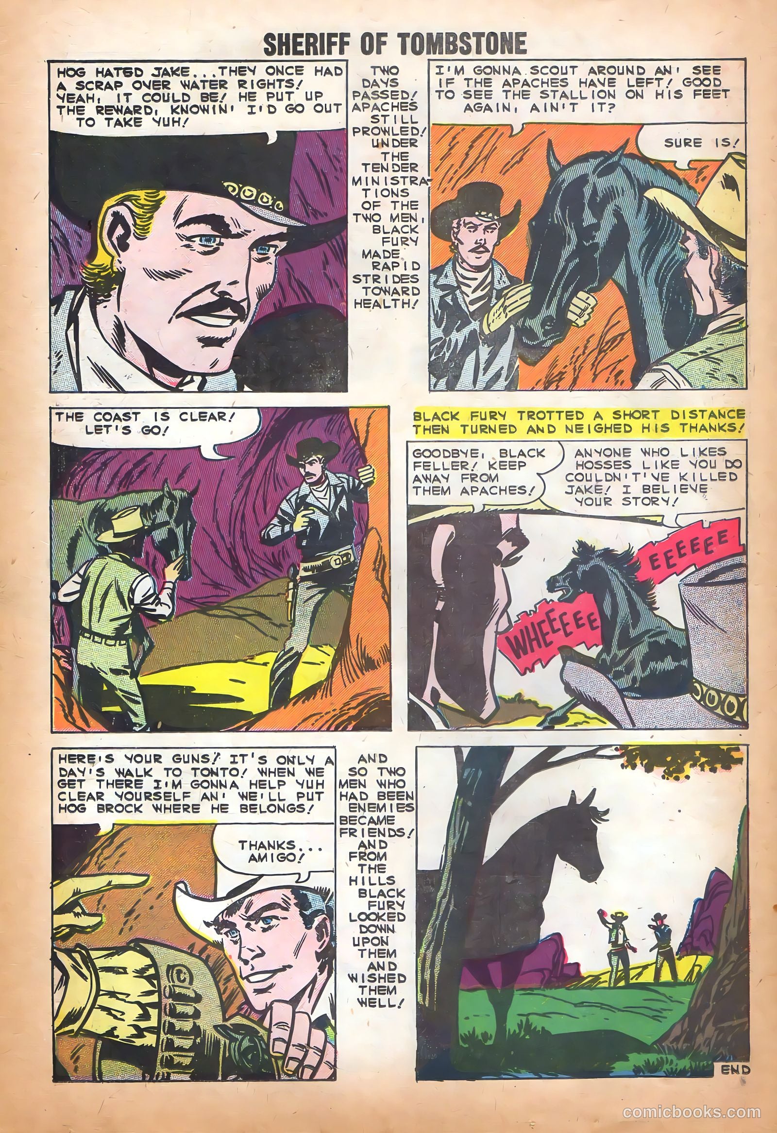 Sheriff of Tombstone #9 (1960) — page 26 of 36