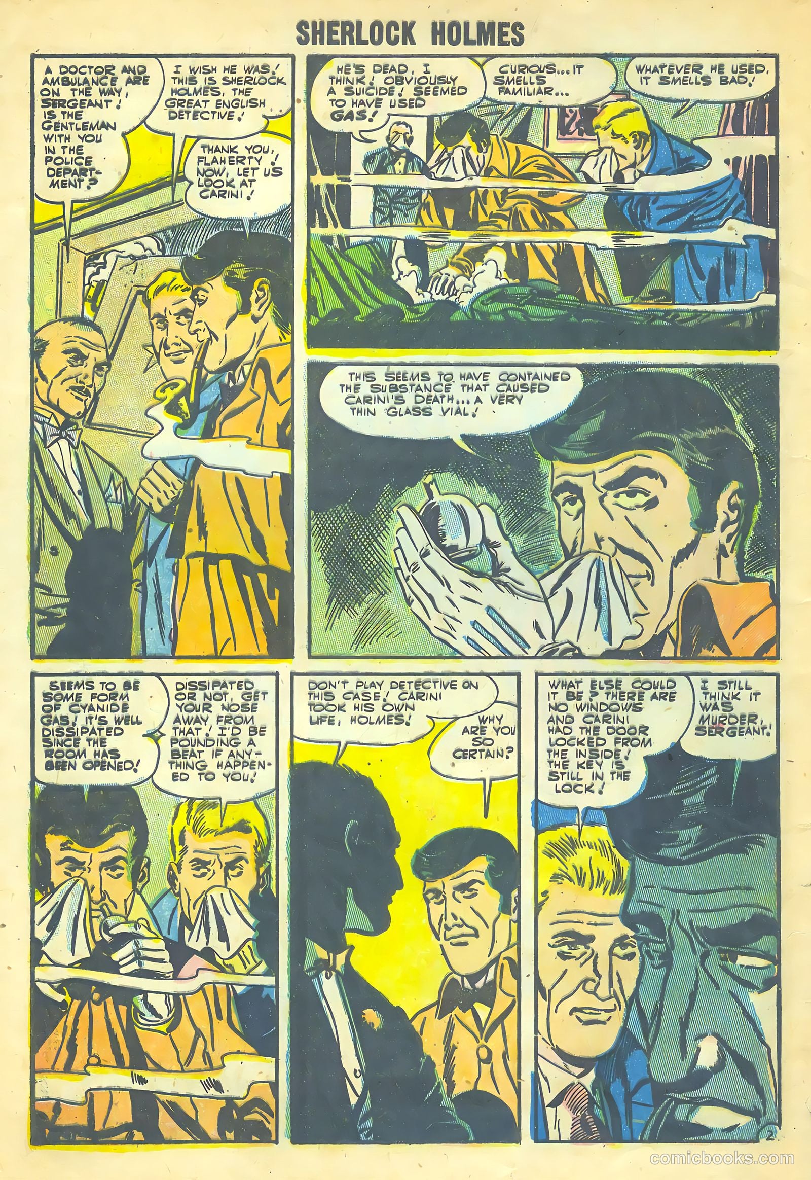 Sherlock Holmes #1 (1955) — page 4 of 36