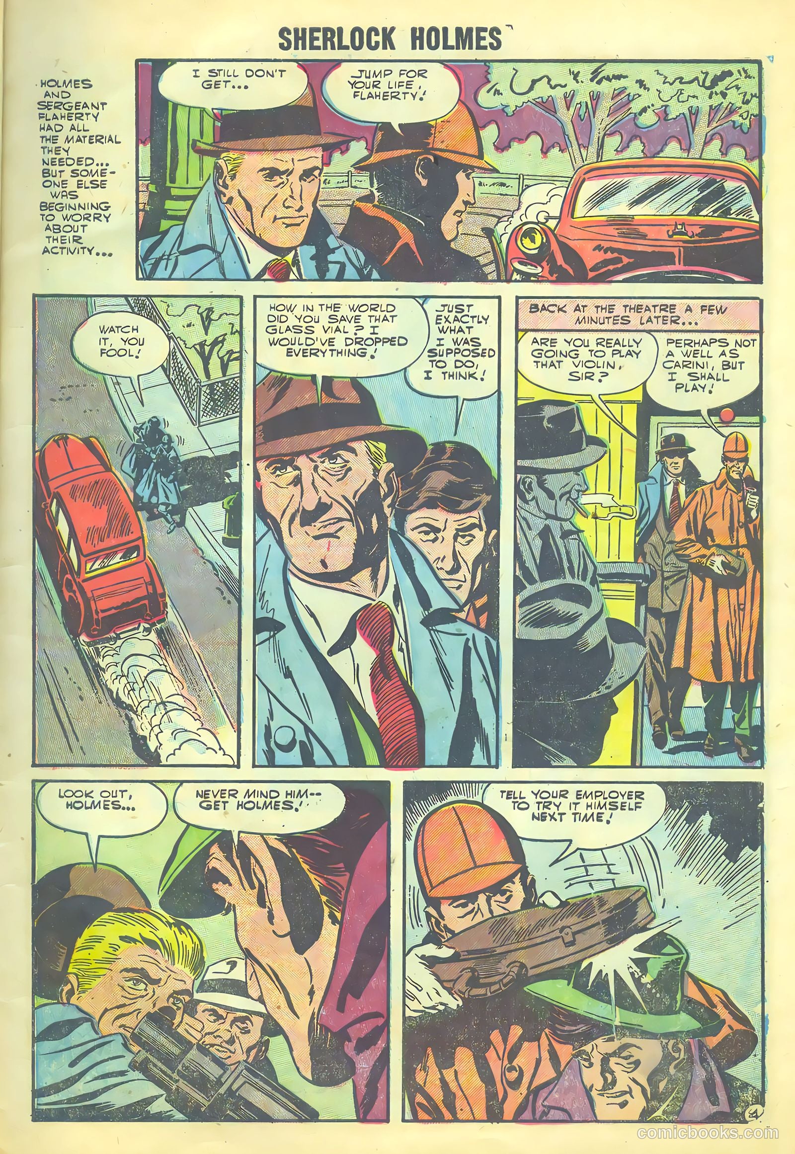 Sherlock Holmes #1 (1955) — page 7 of 36