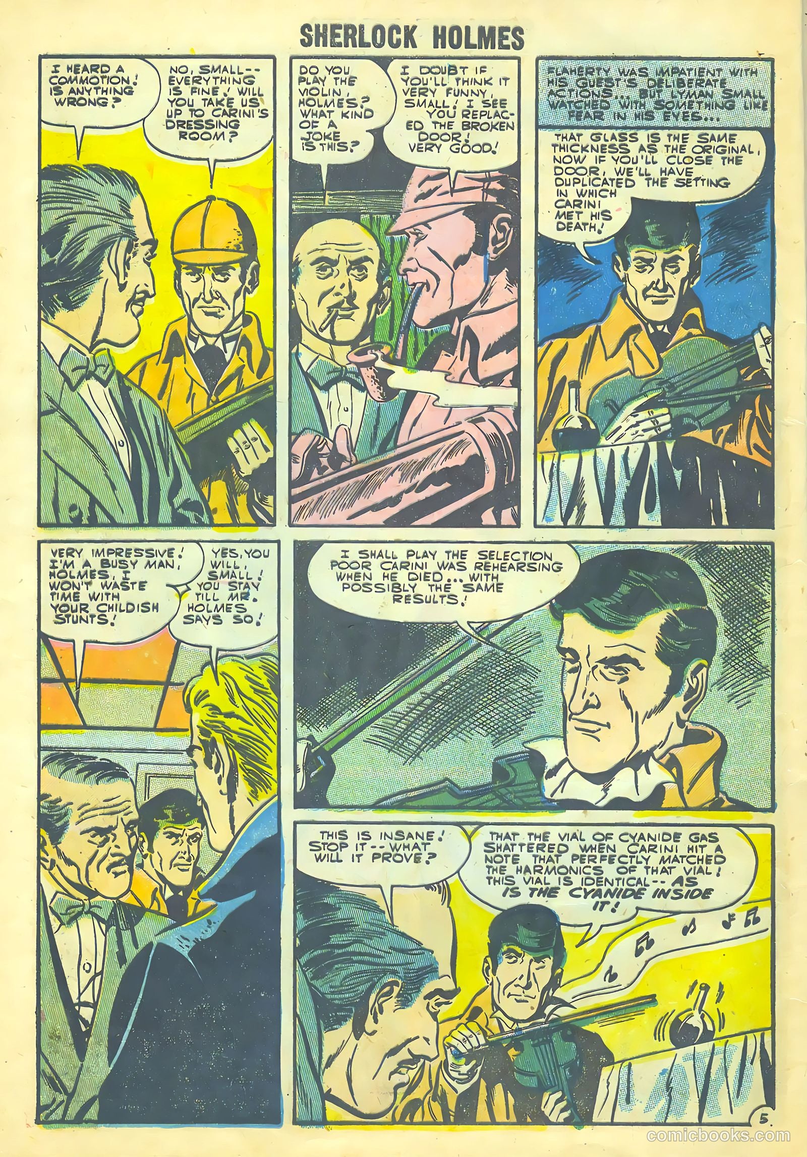 Sherlock Holmes #1 (1955) — page 8 of 36