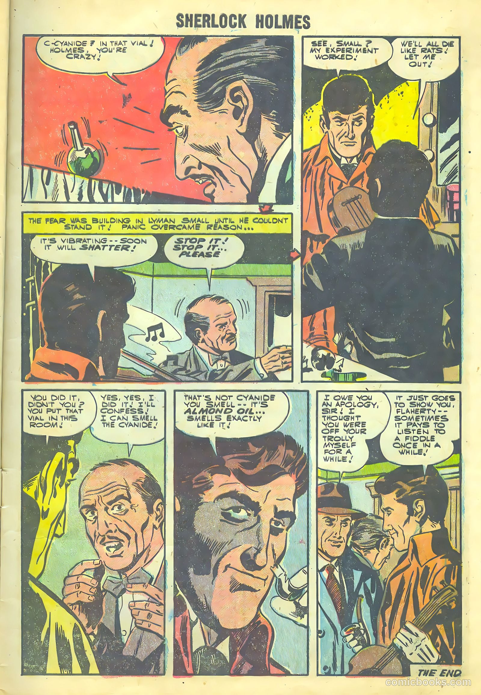 Sherlock Holmes #1 (1955) — page 9 of 36