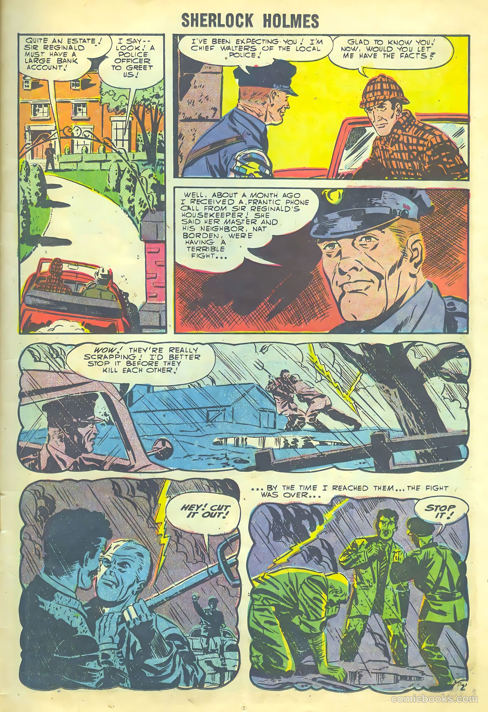 Sherlock Holmes #1 (1955) — page 11 of 36