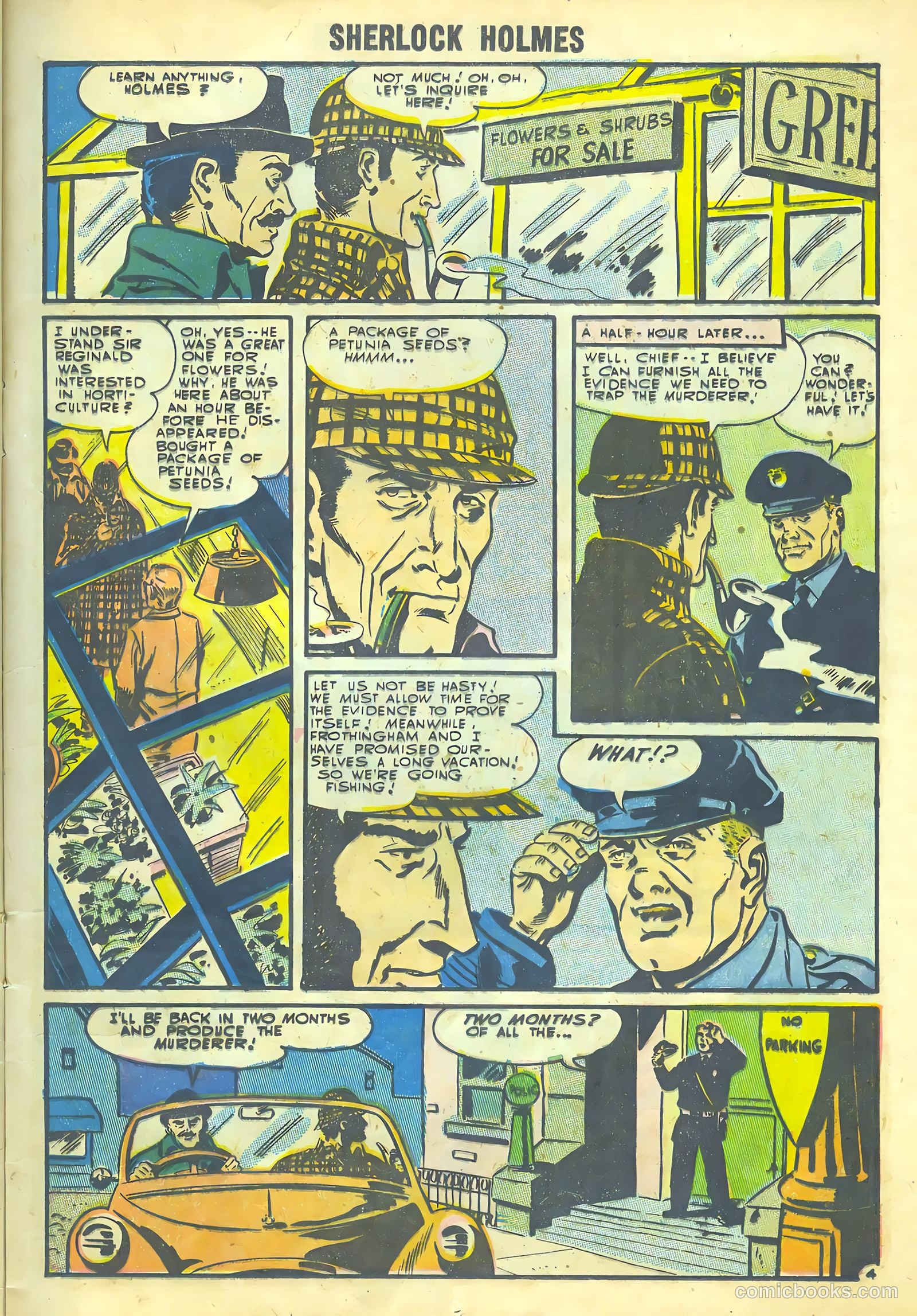 Sherlock Holmes #1 (1955) — page 13 of 36