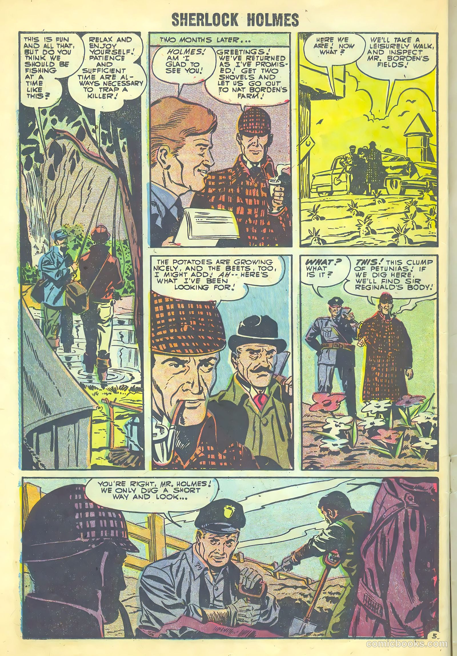 Sherlock Holmes #1 (1955) — page 14 of 36