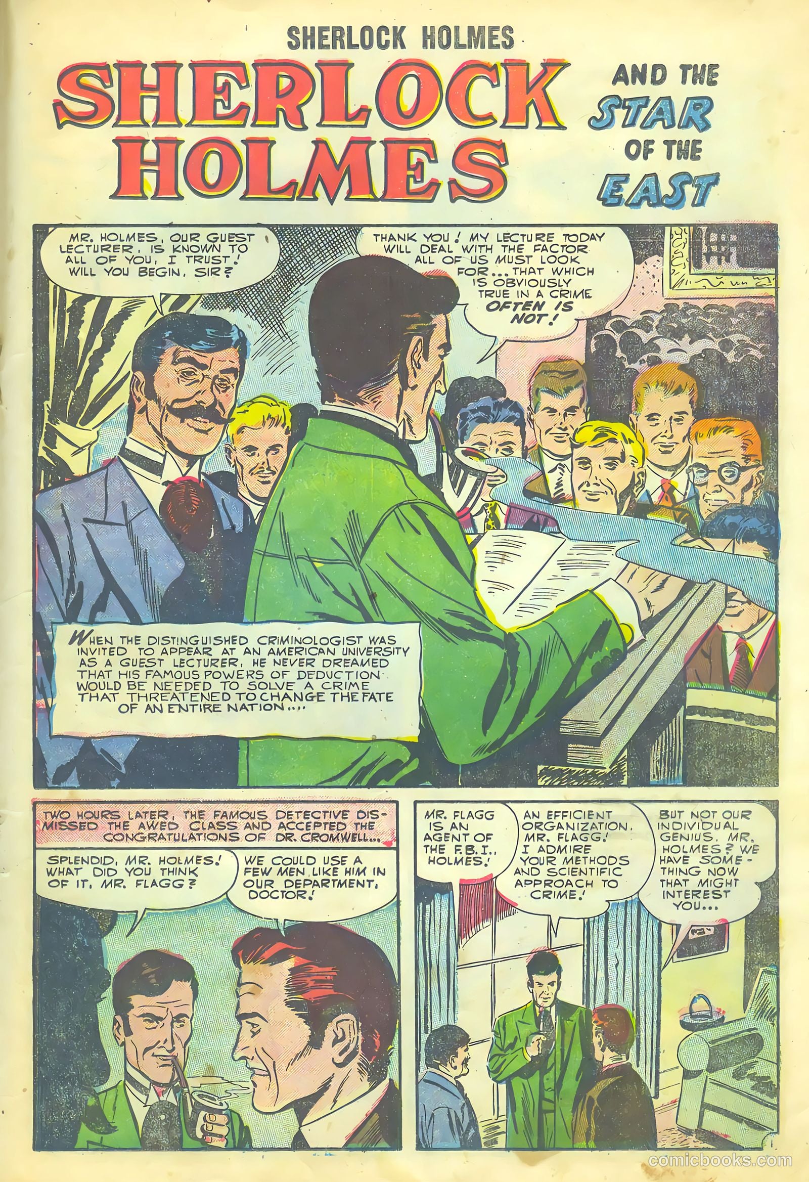 Sherlock Holmes #1 (1955) — page 19 of 36