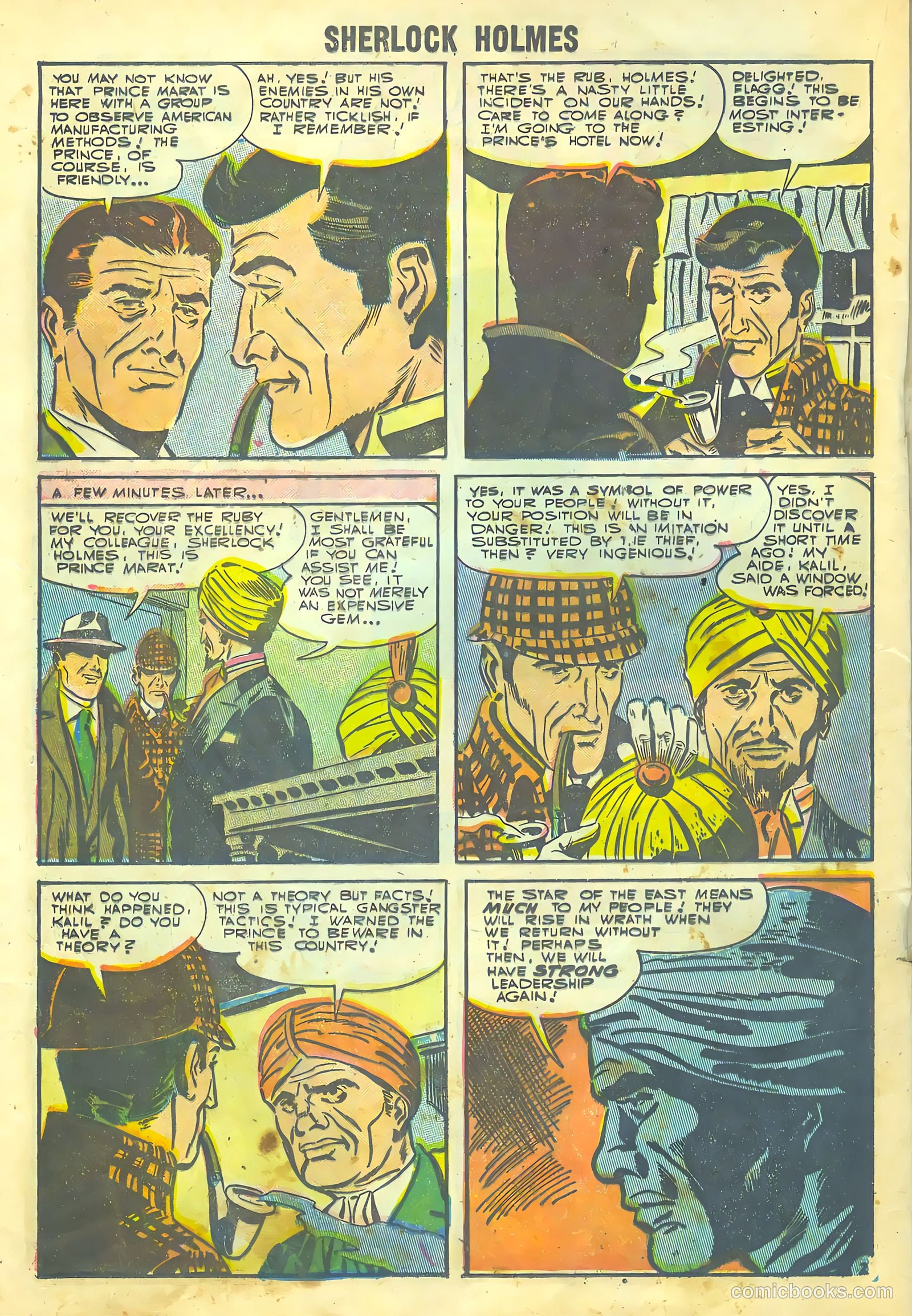 Sherlock Holmes #1 (1955) — page 20 of 36