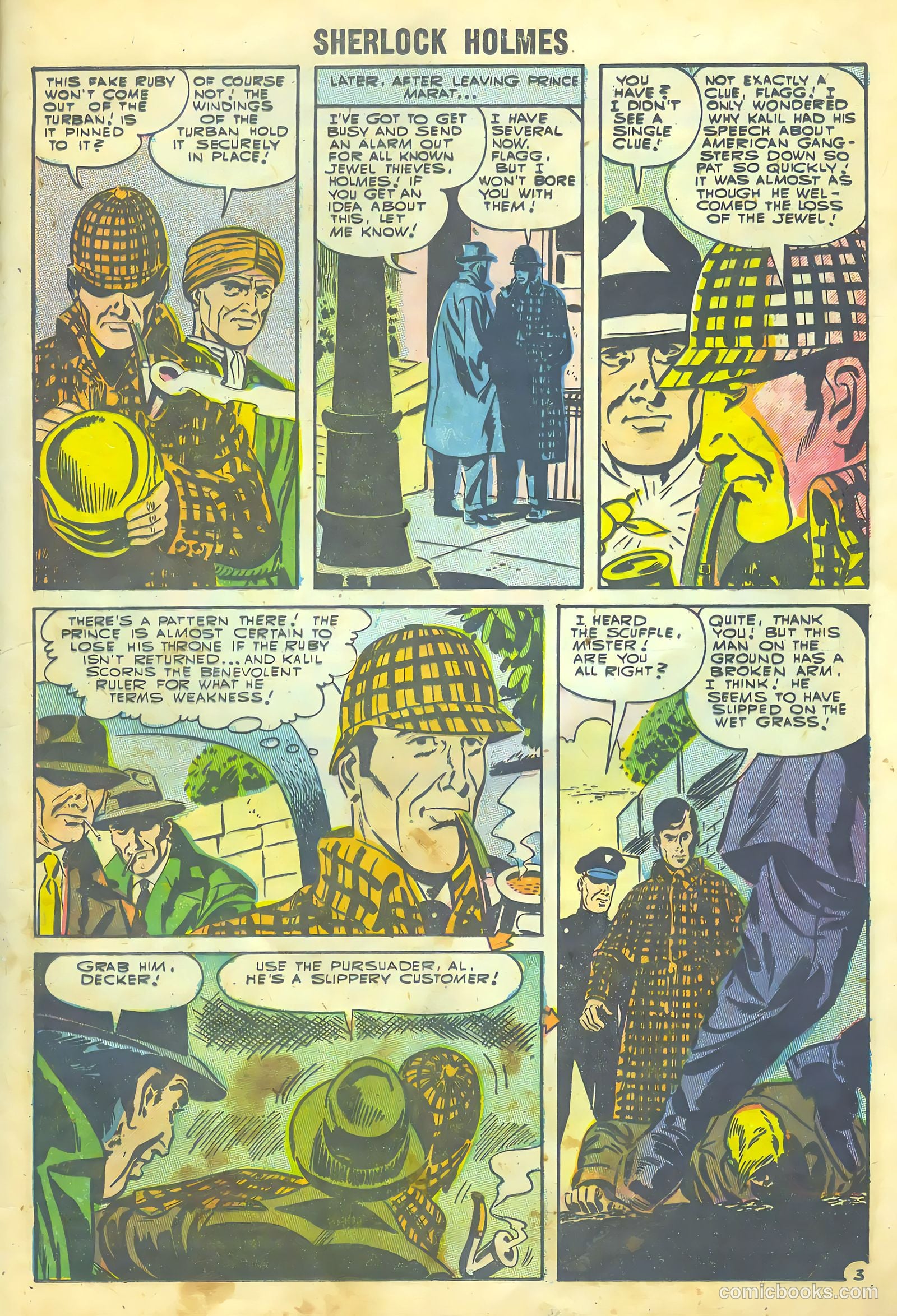 Sherlock Holmes #1 (1955) — page 21 of 36