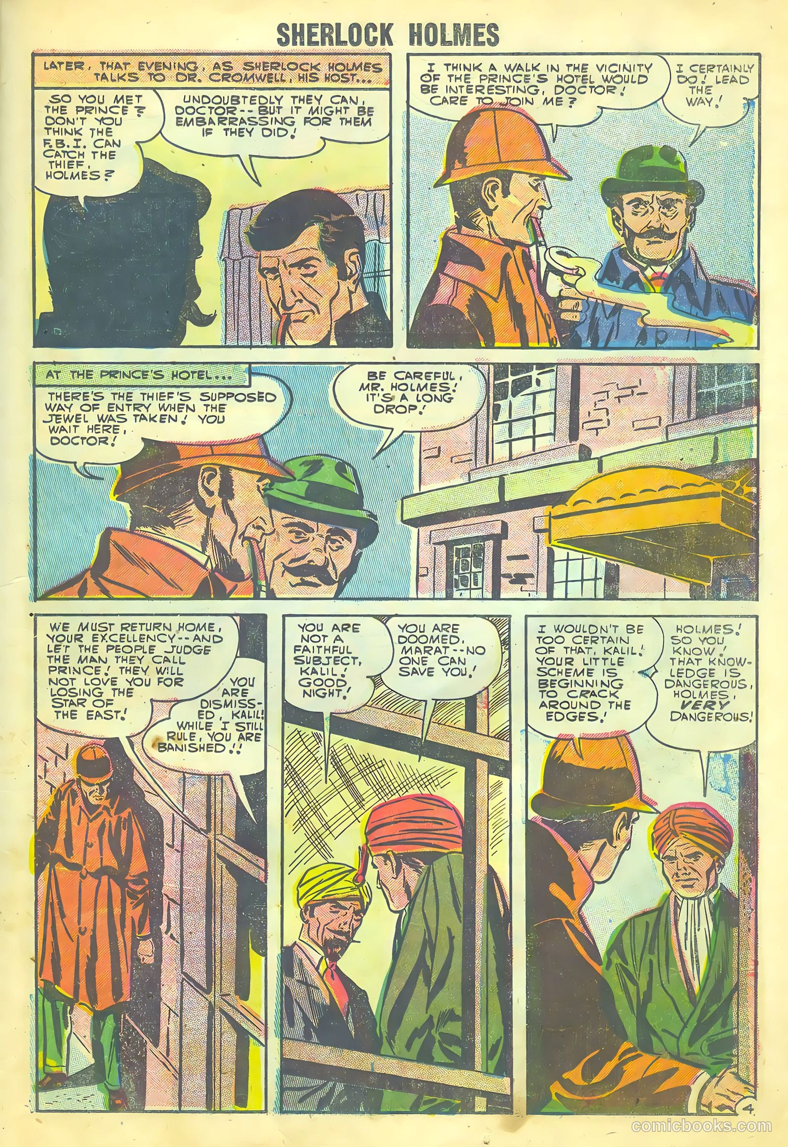 Sherlock Holmes #1 (1955) — page 23 of 36