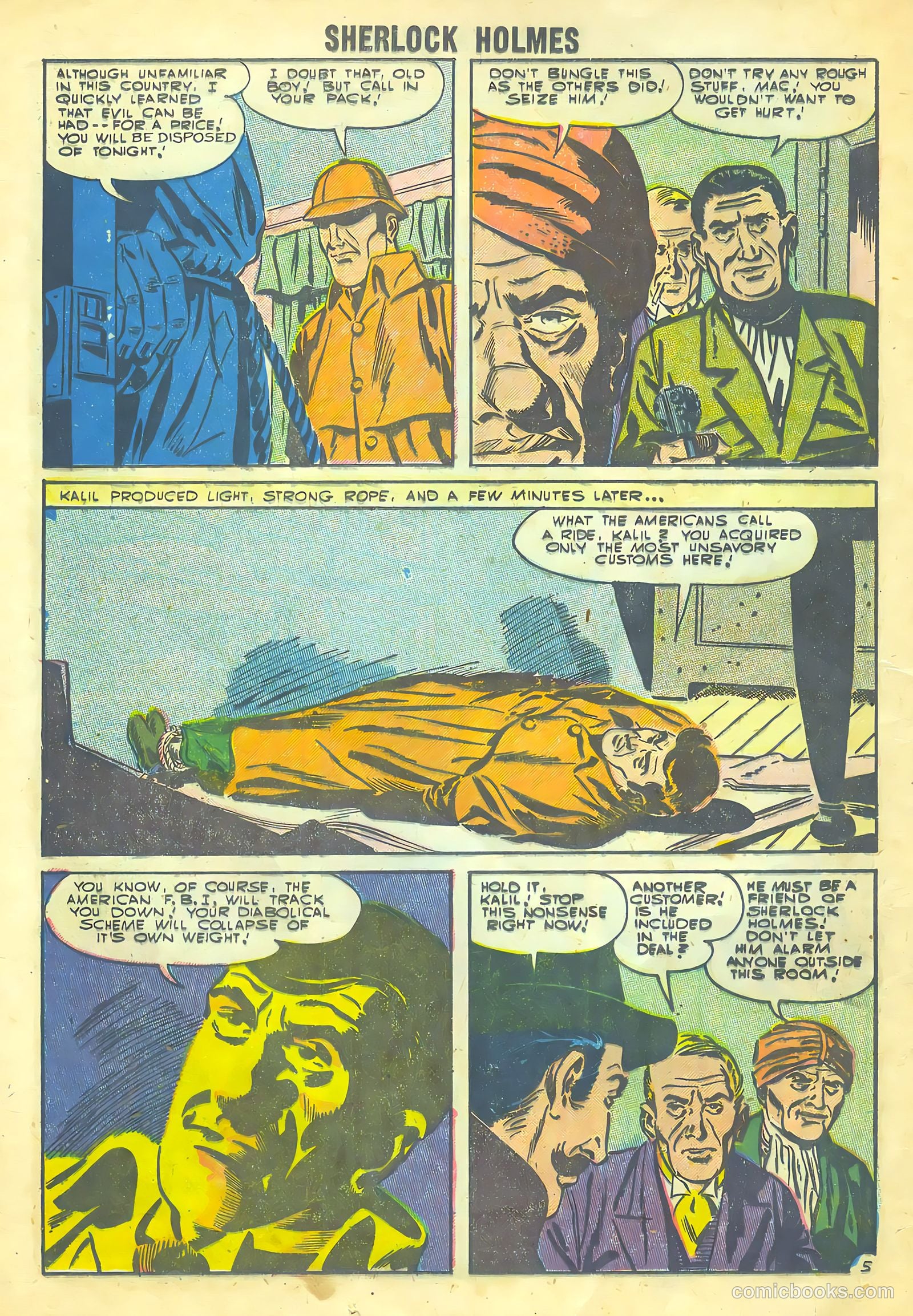 Sherlock Holmes #1 (1955) — page 24 of 36