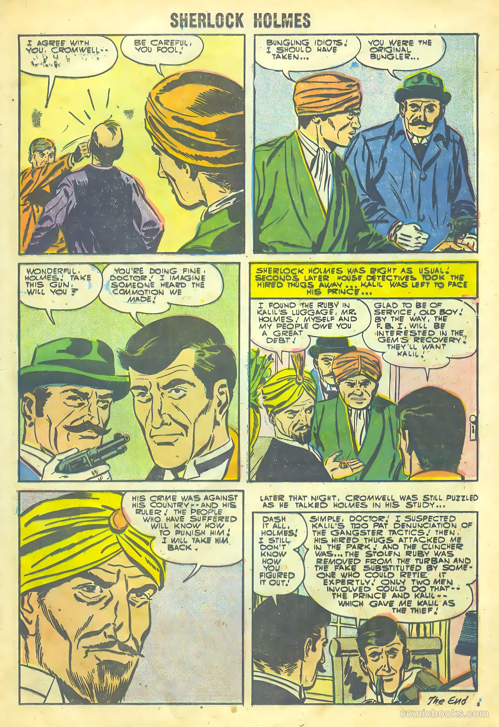 Sherlock Holmes #1 (1955) — page 25 of 36