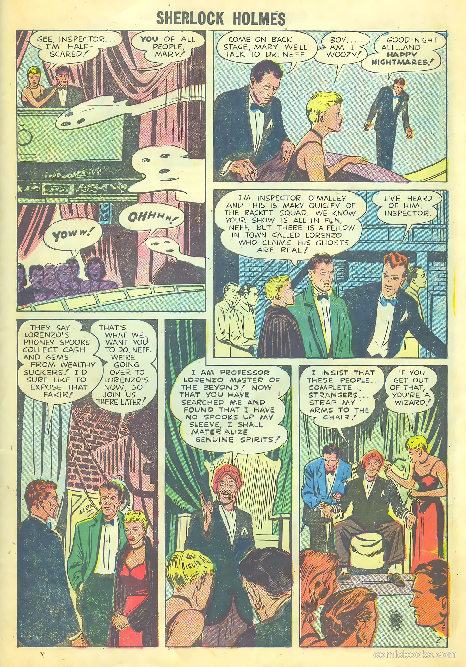 Sherlock Holmes #1 (1955) — page 27 of 36