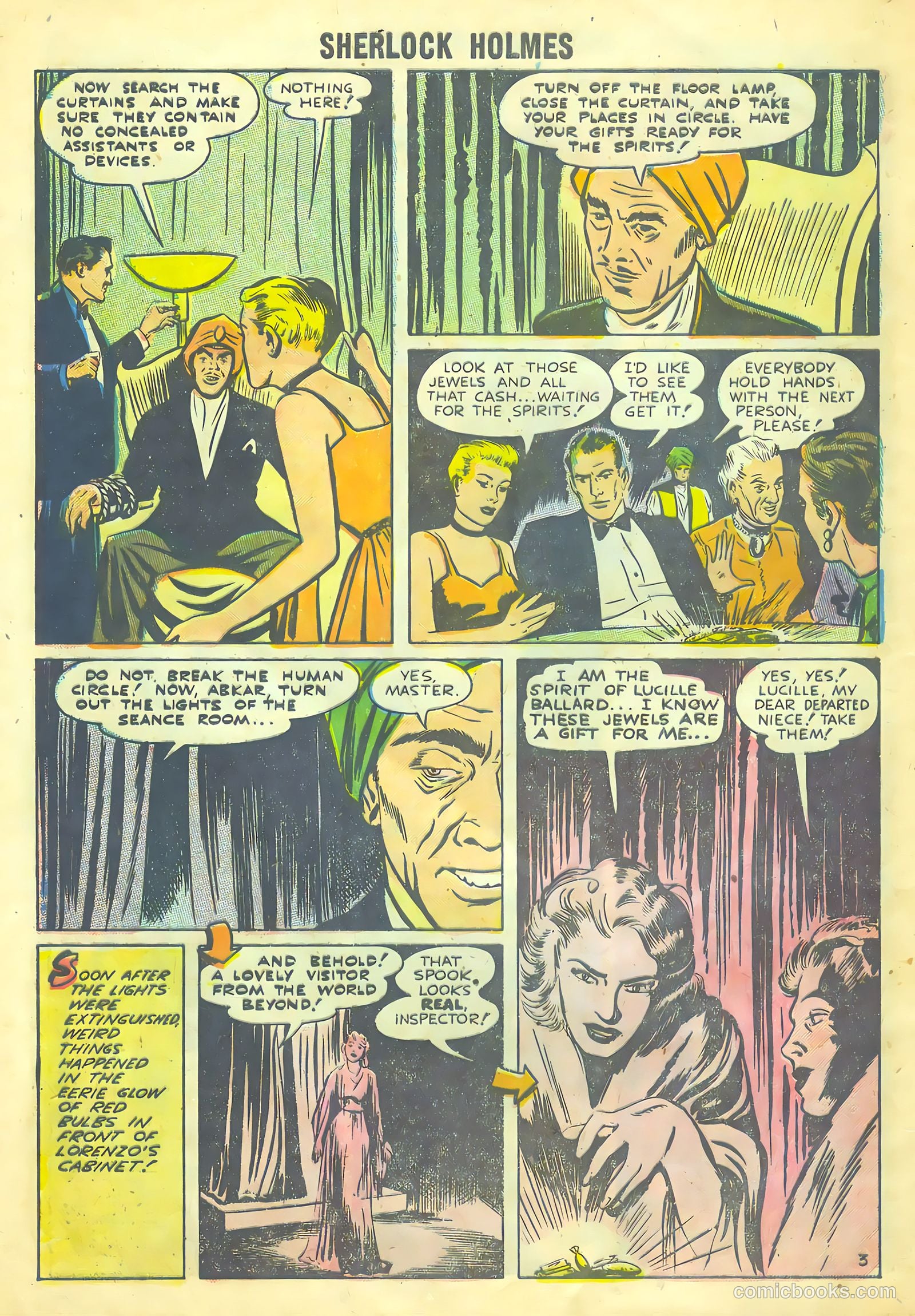 Sherlock Holmes #1 (1955) — page 28 of 36