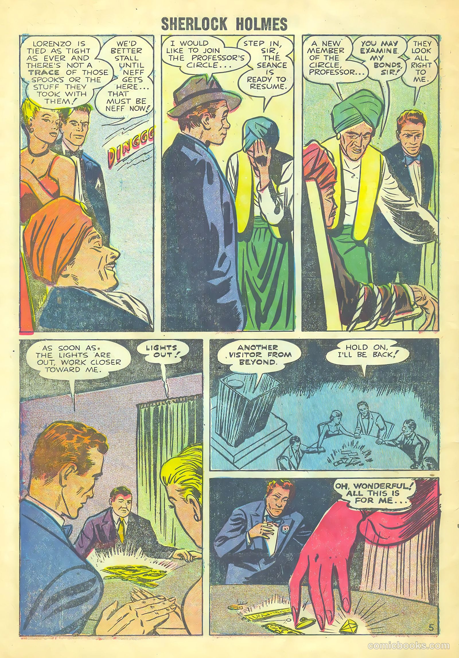 Sherlock Holmes #1 (1955) — page 30 of 36