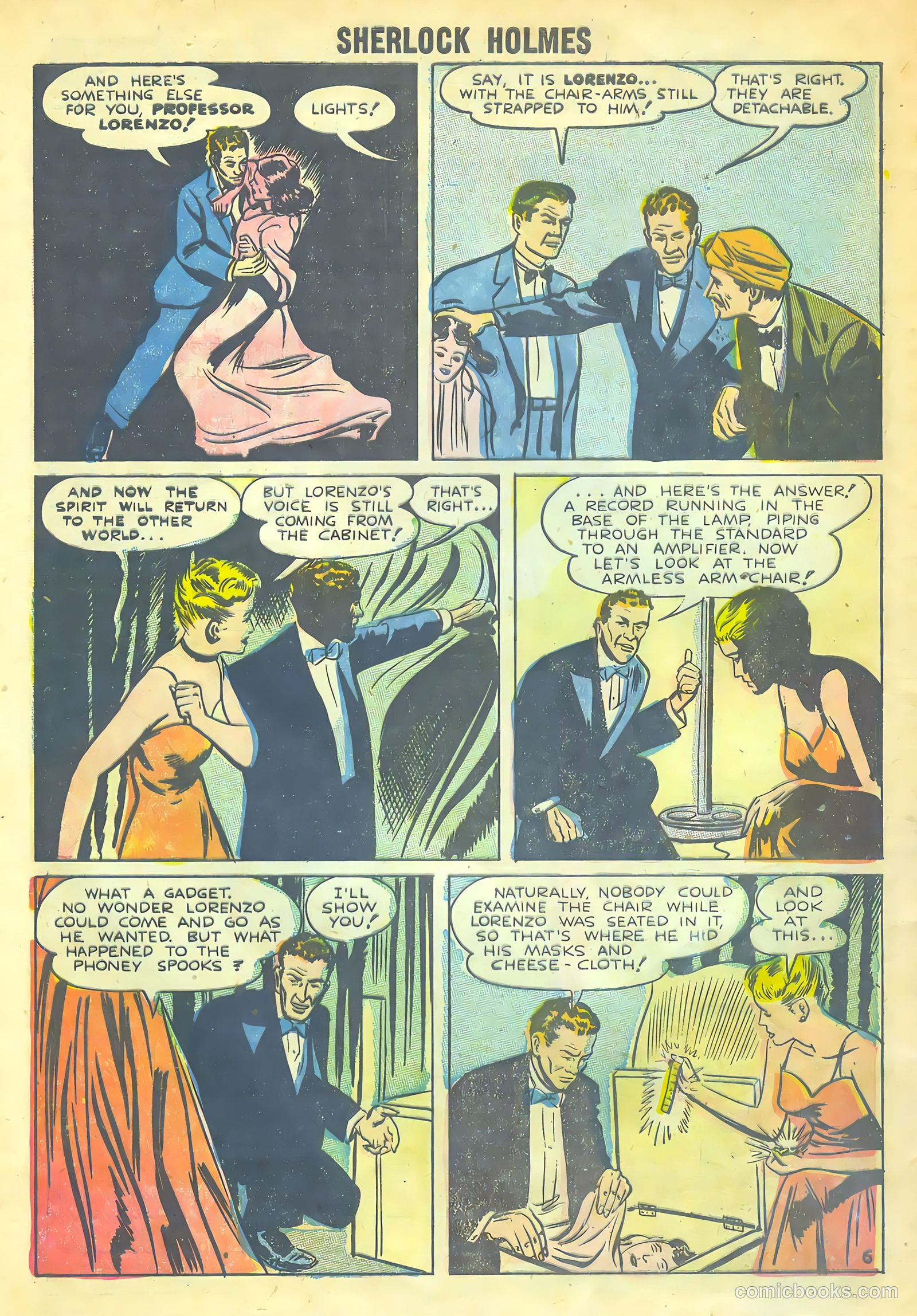 Sherlock Holmes #1 (1955) — page 32 of 36
