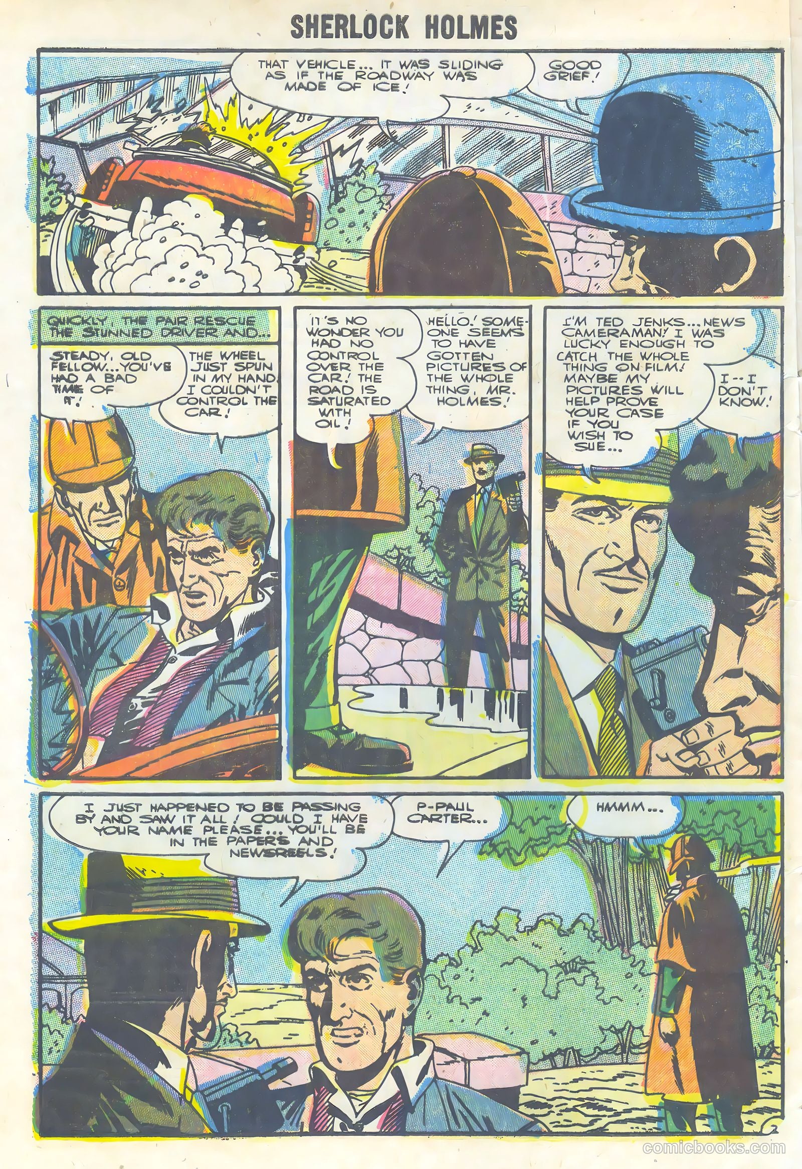 Sherlock Holmes #2 (1956) — page 4 of 36