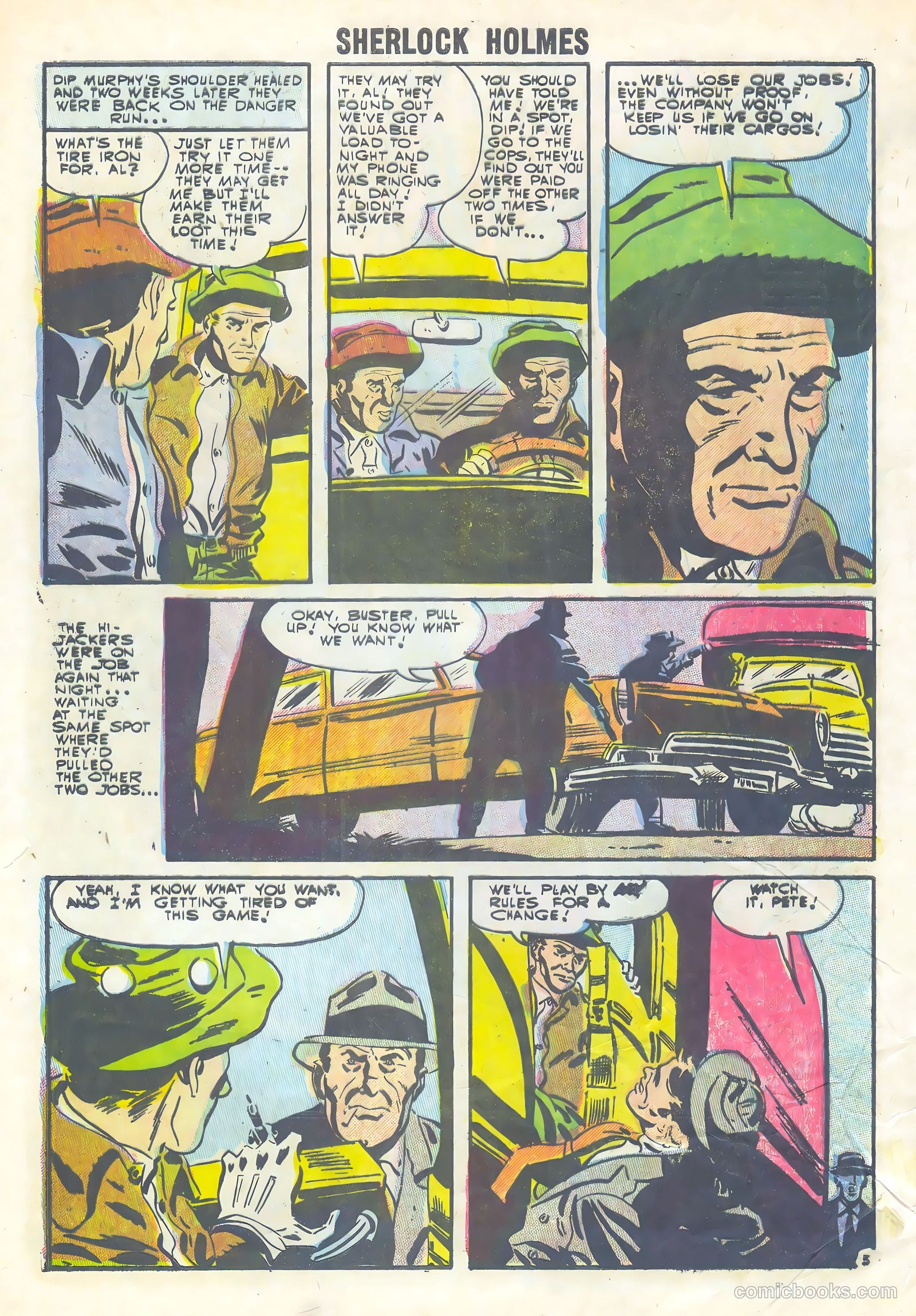 Sherlock Holmes #2 (1956) — page 32 of 36