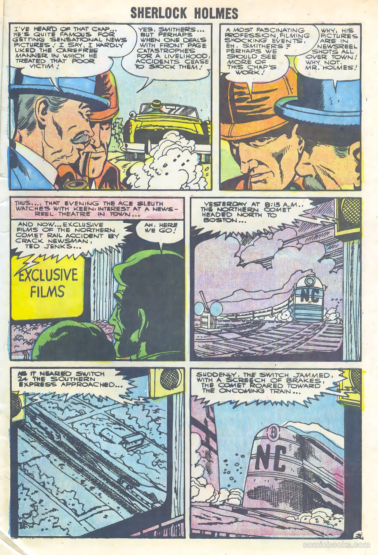 Sherlock Holmes #2 (2009) — page 5 of 36