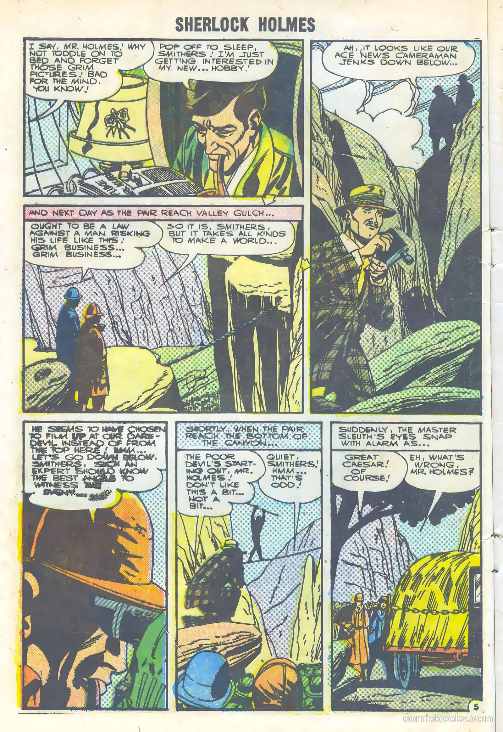 Sherlock Holmes #2 (2009) — page 8 of 36