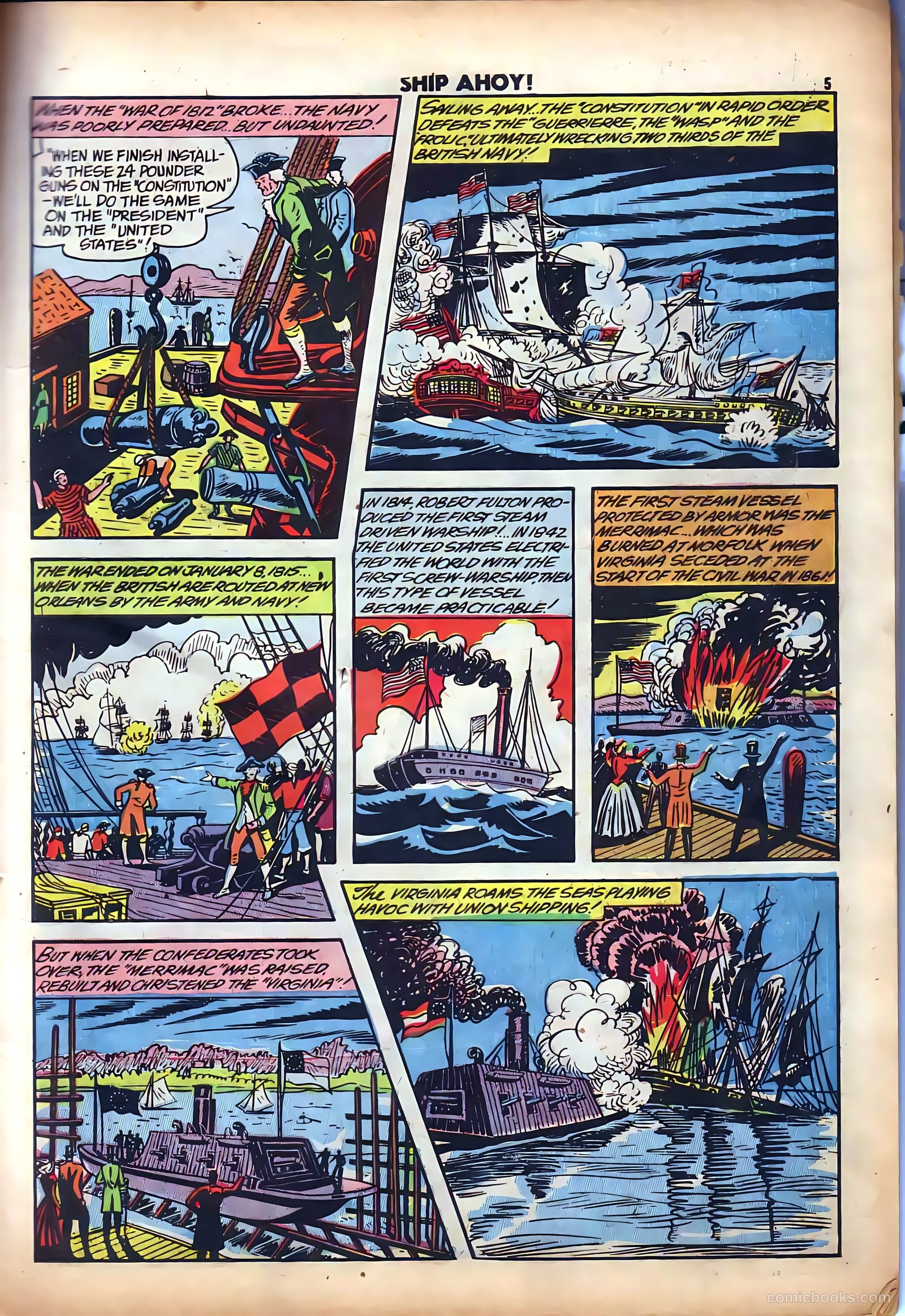 Ship Ahoy #1 (1944) — page 7 of 52