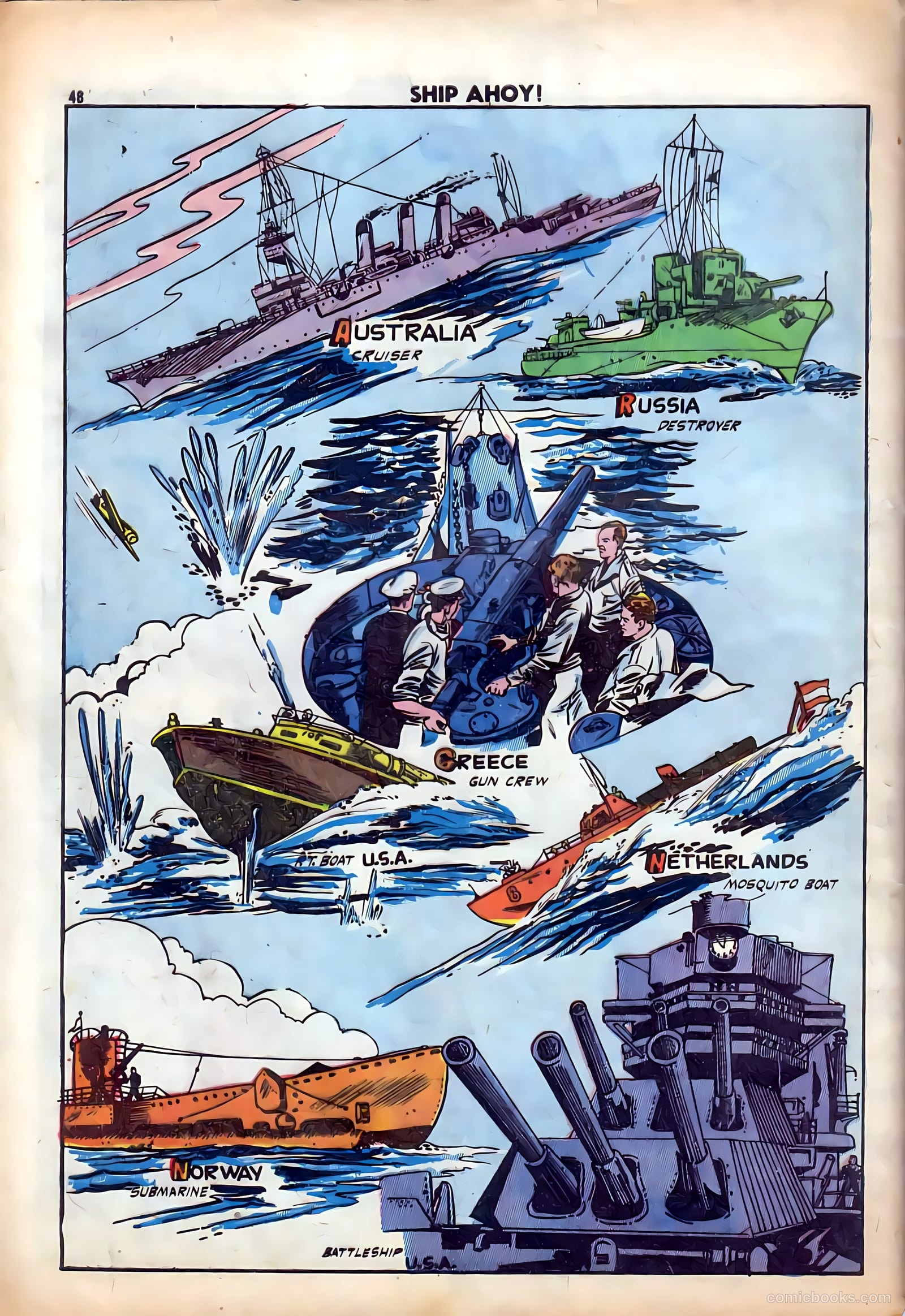 Ship Ahoy #1 (1944) — page 50 of 52