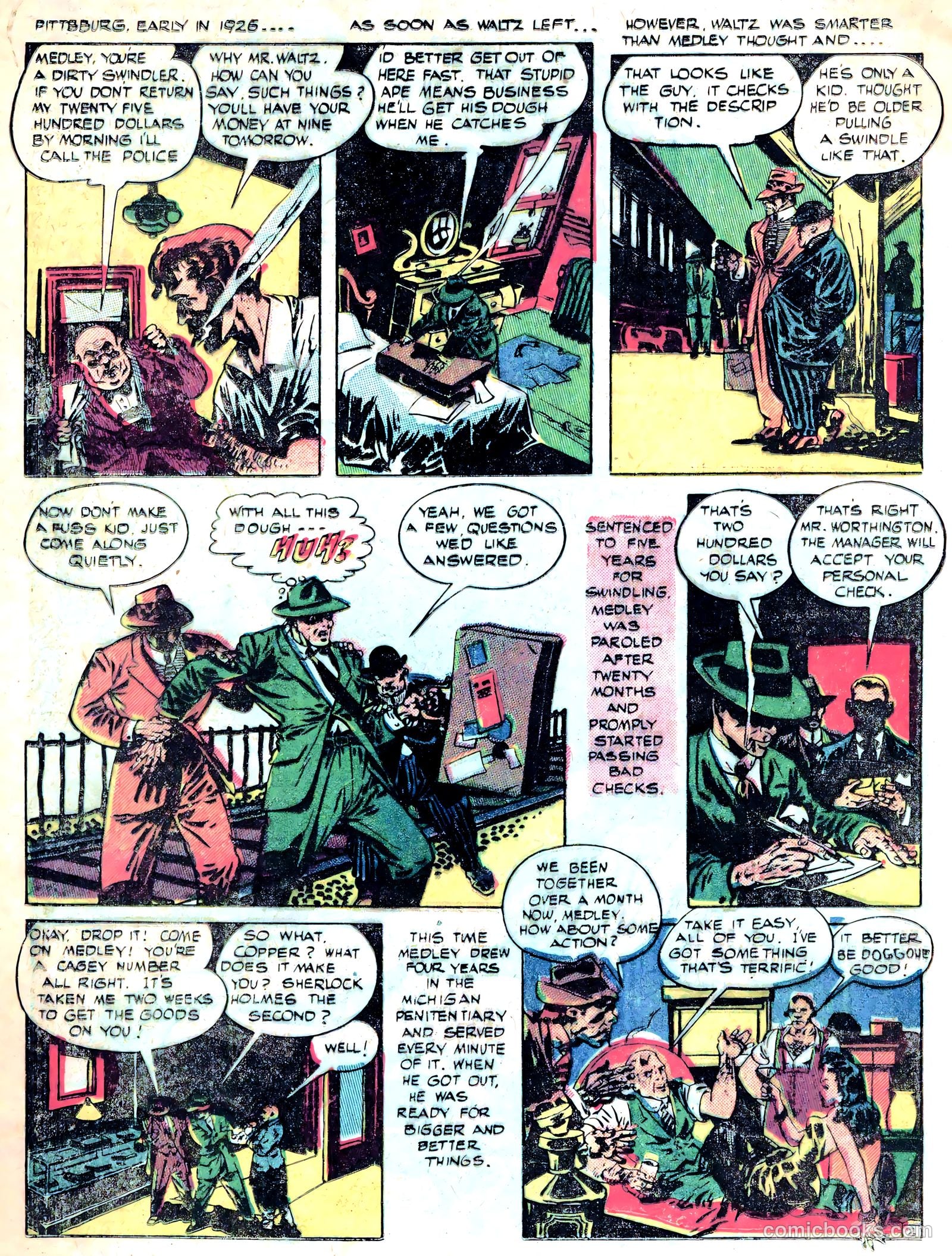 Shock Detective Cases #20 (1952) — page 4 of 37