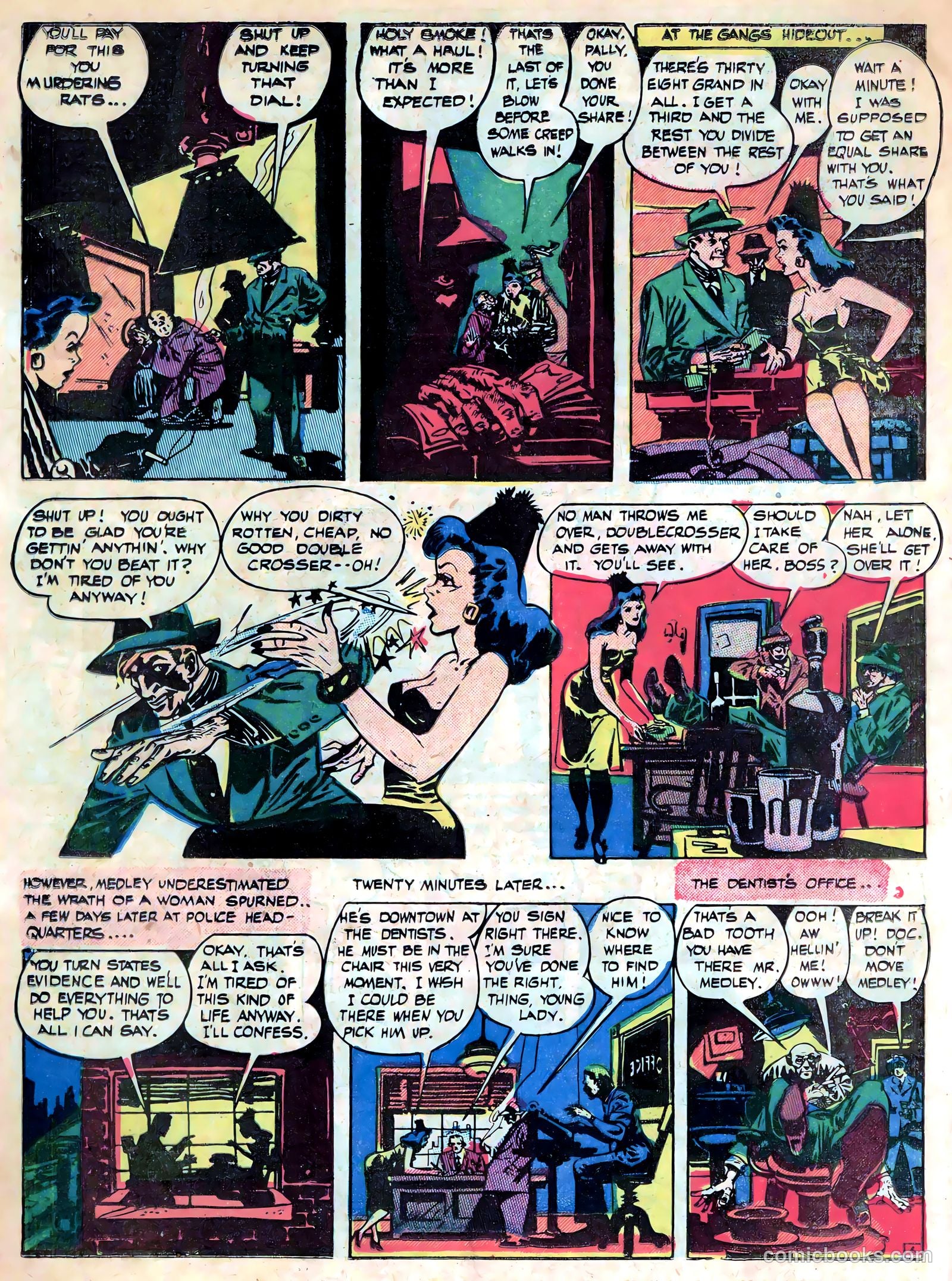 Shock Detective Cases #20 (1952) — page 6 of 37