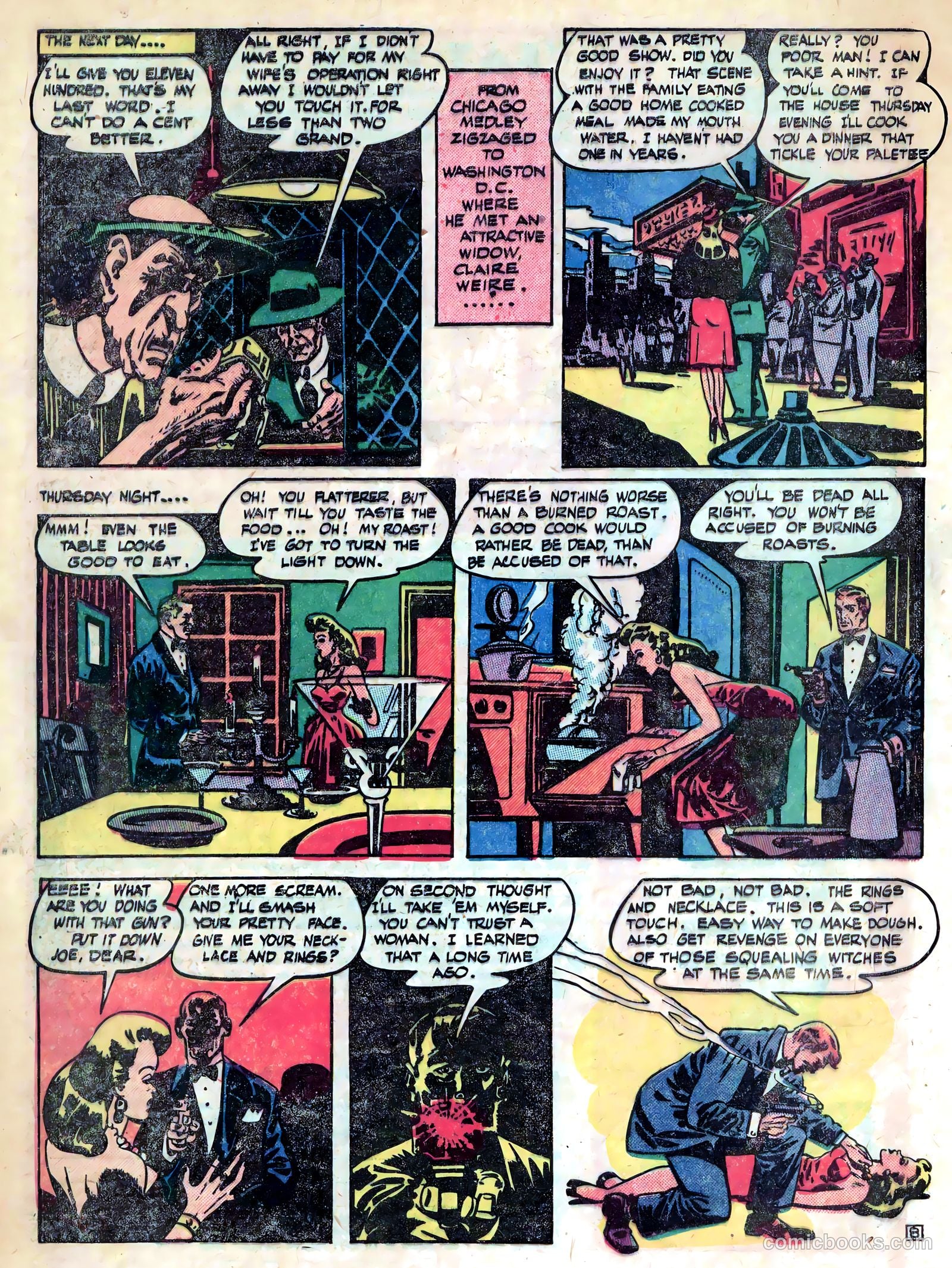 Shock Detective Cases #20 (1952) — page 12 of 37
