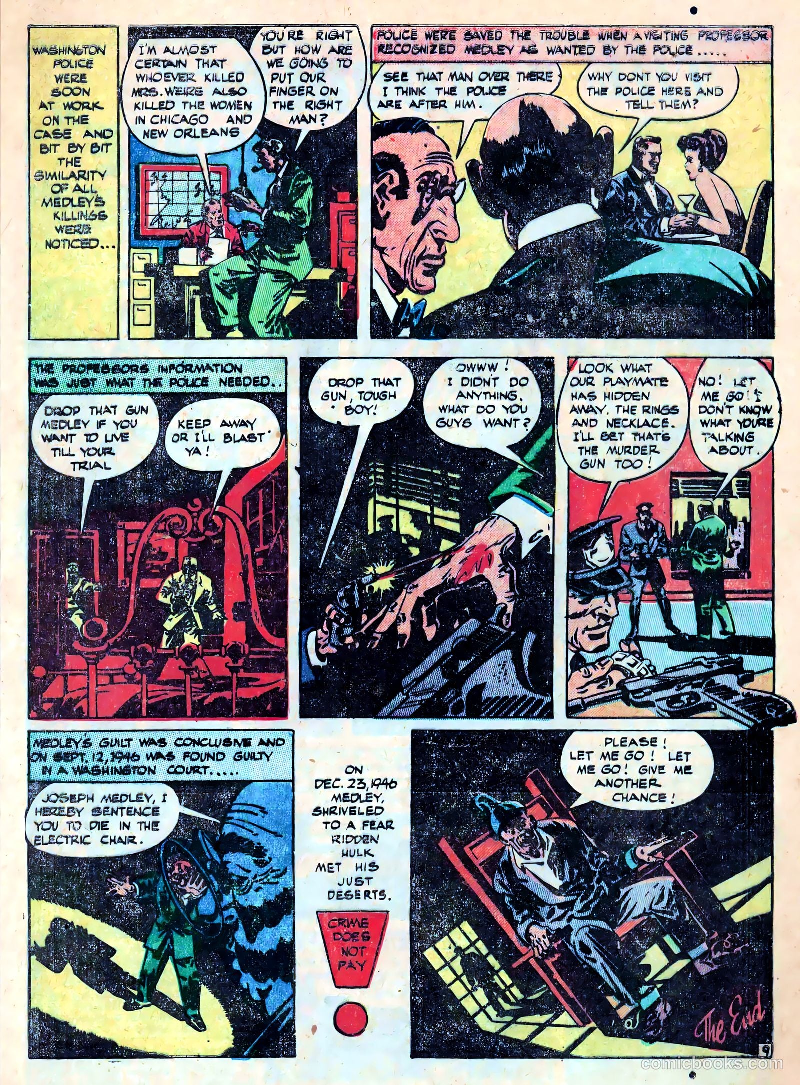 Shock Detective Cases #20 (1952) — page 13 of 37