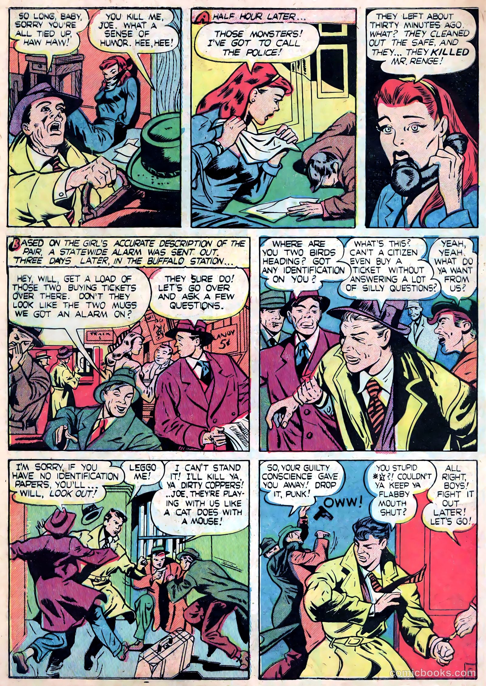 Shock Detective Cases #20 (1952) — page 22 of 37
