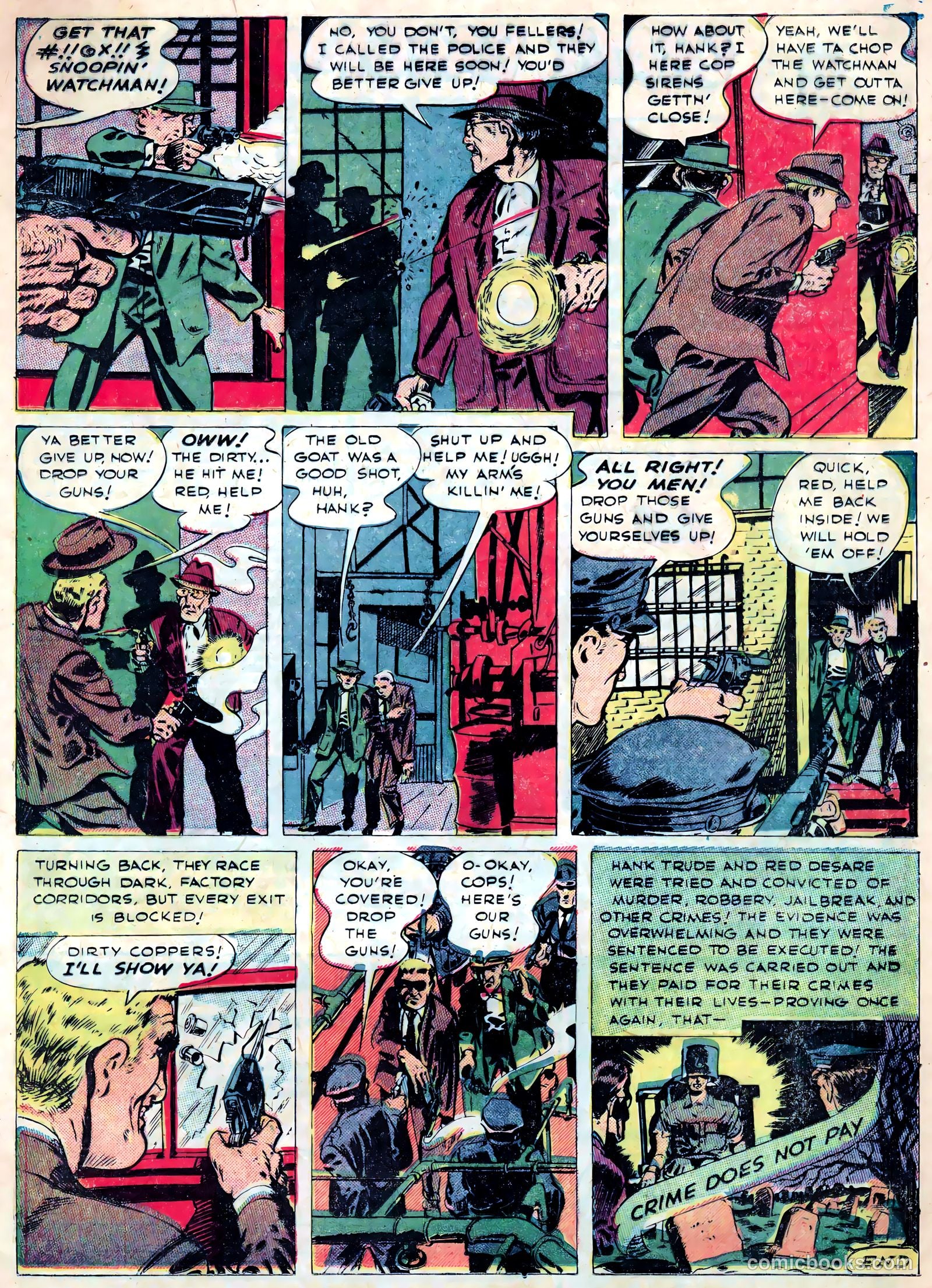 Shock Detective Cases #20 (1952) — page 33 of 37