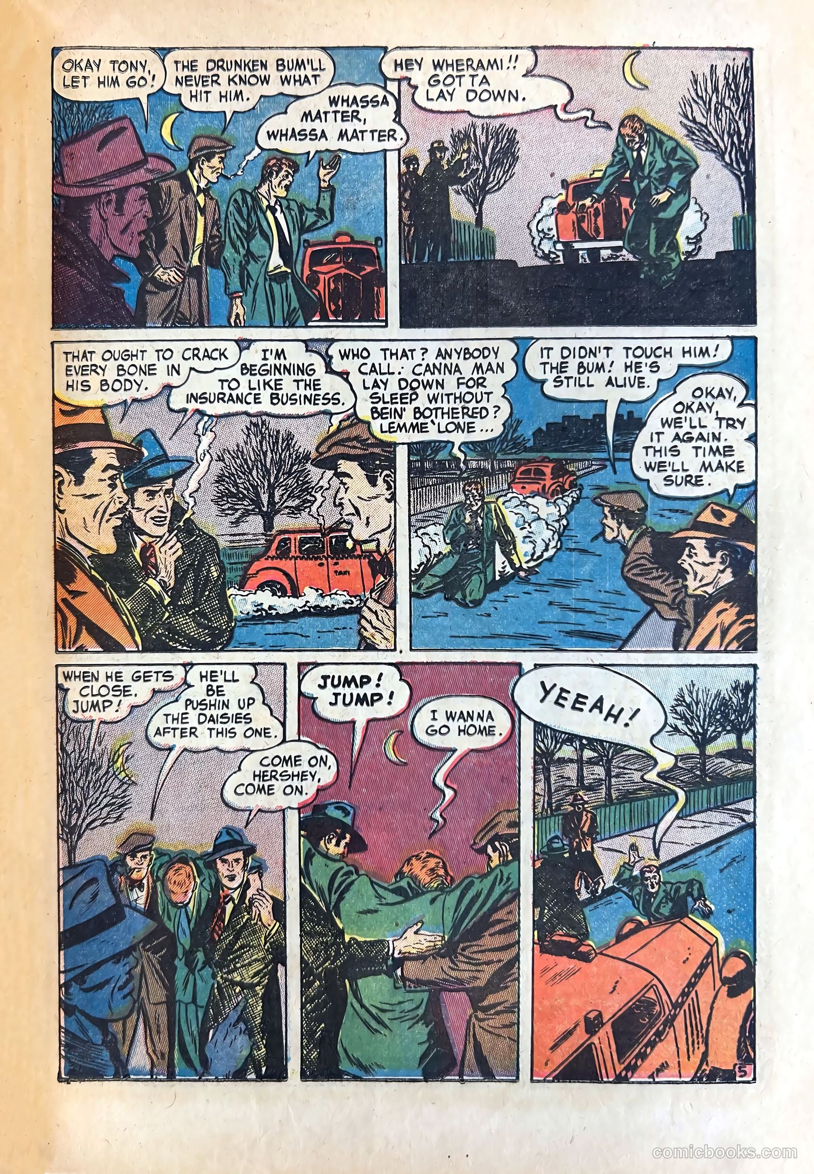 Shocking Mystery Cases #50 (1952) — page 7 of 36