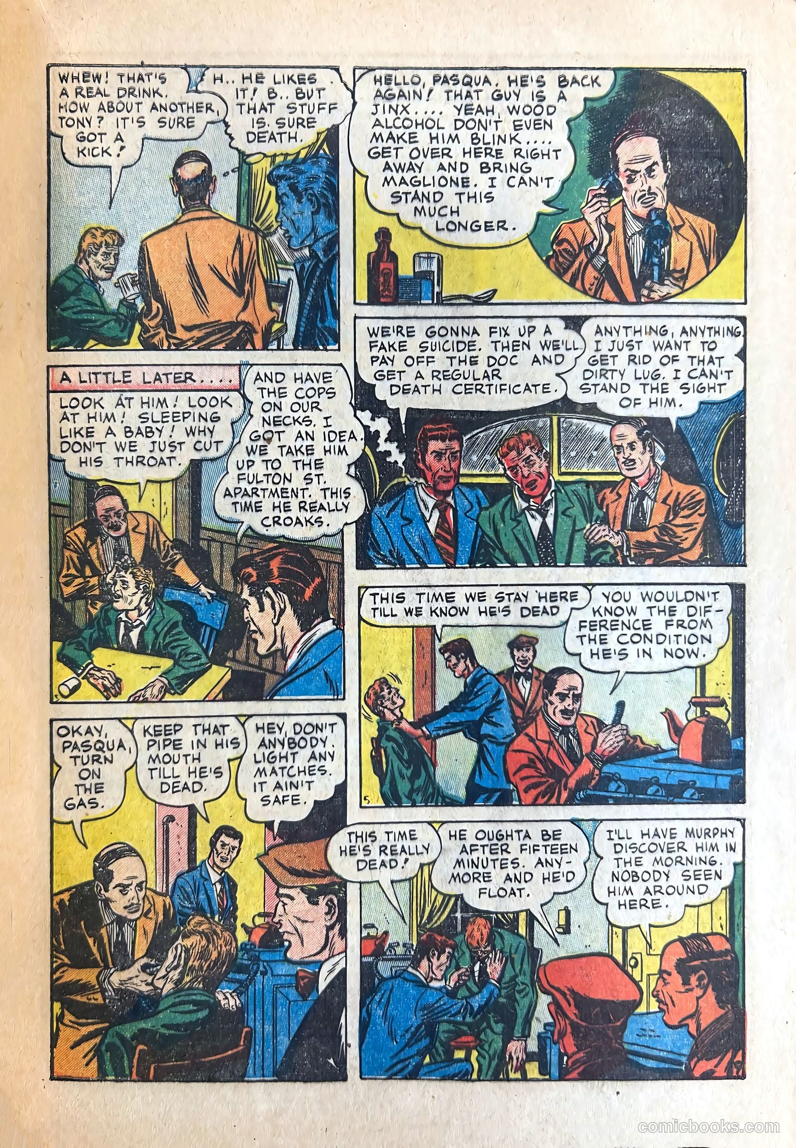 Shocking Mystery Cases #50 (1952) — page 13 of 36
