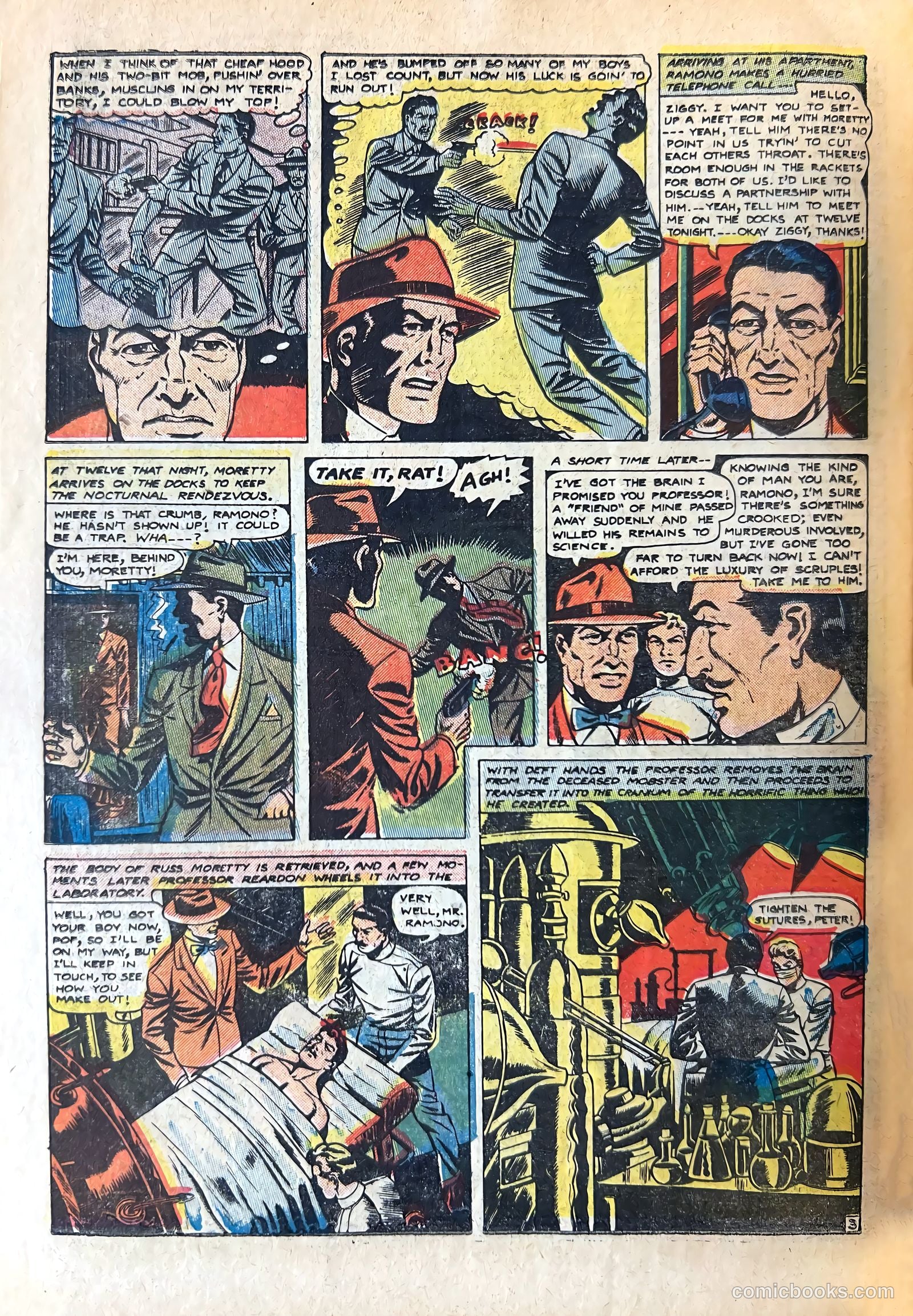 Shocking Mystery Cases #50 (1952) — page 30 of 36