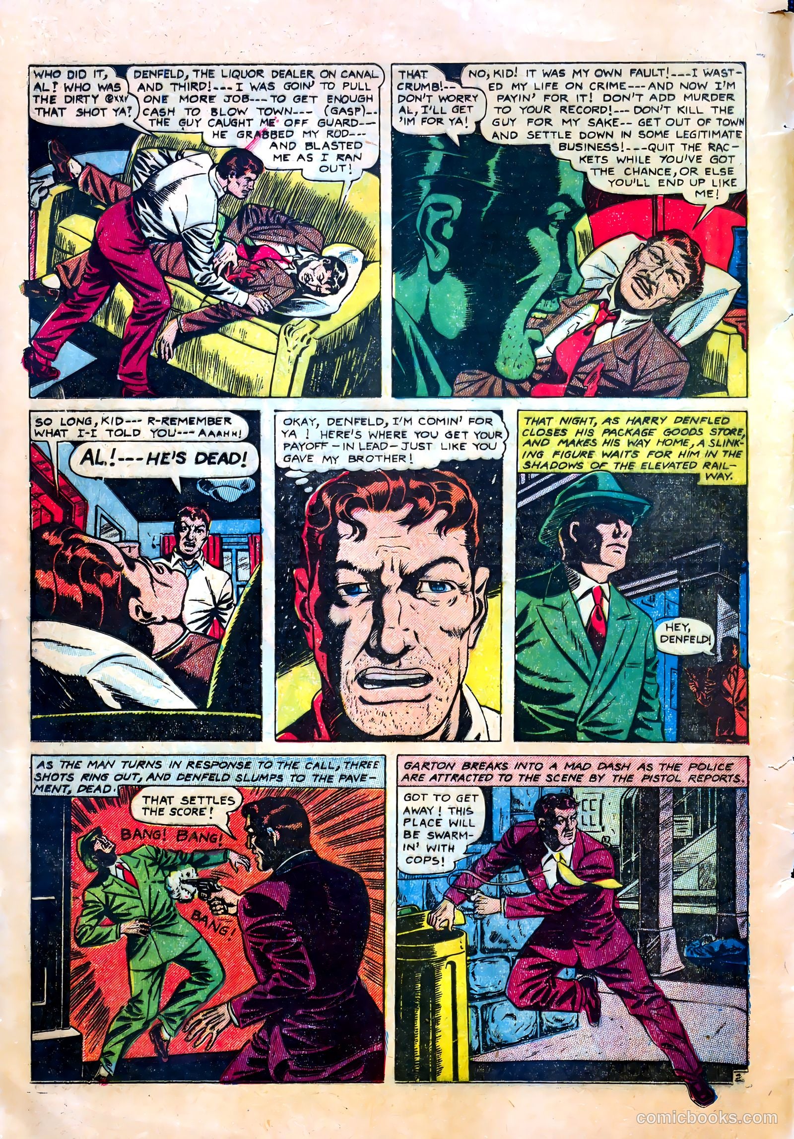 Shocking Mystery Cases #51 (1952) — page 4 of 36