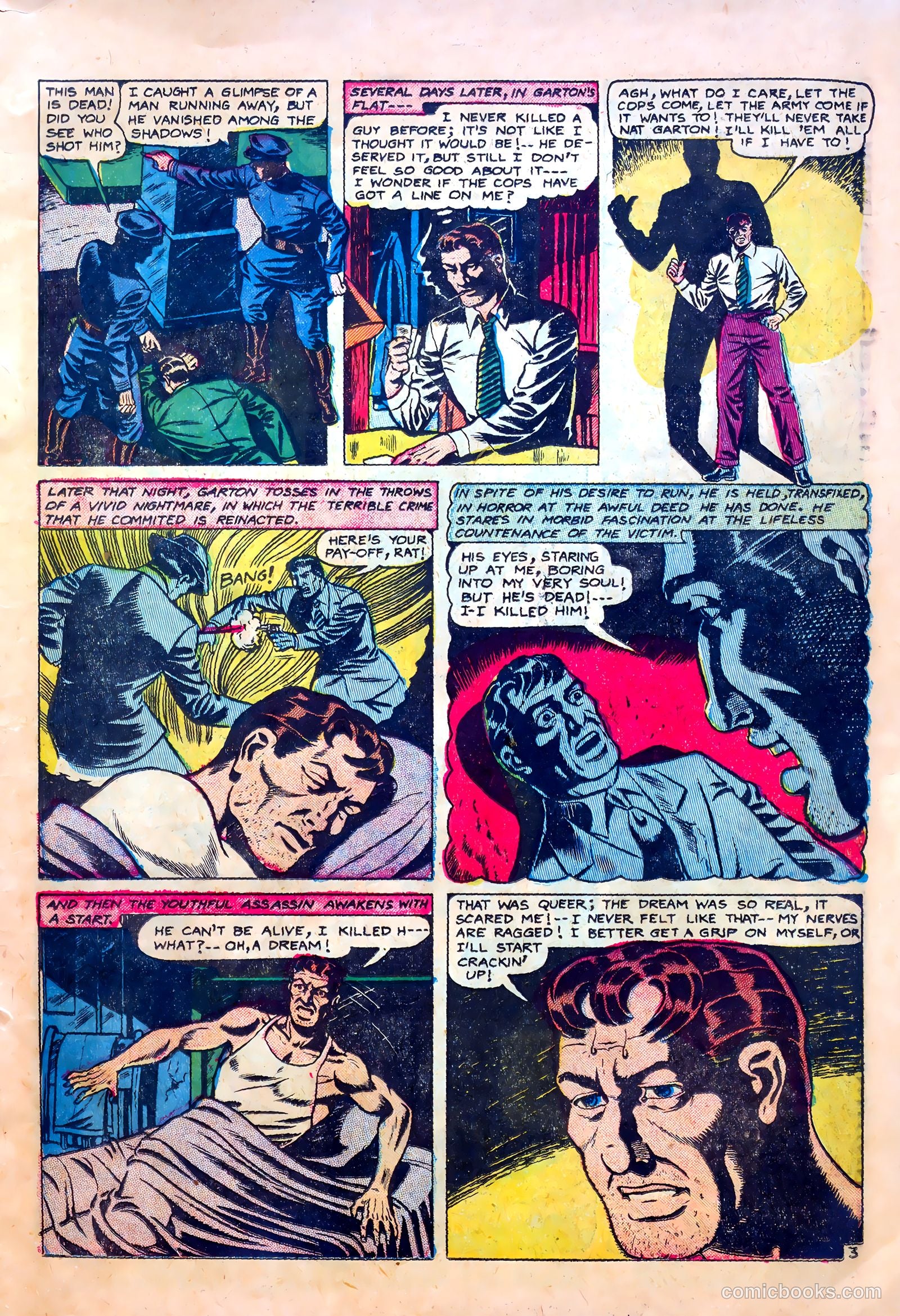 Shocking Mystery Cases #51 (1952) — page 5 of 36