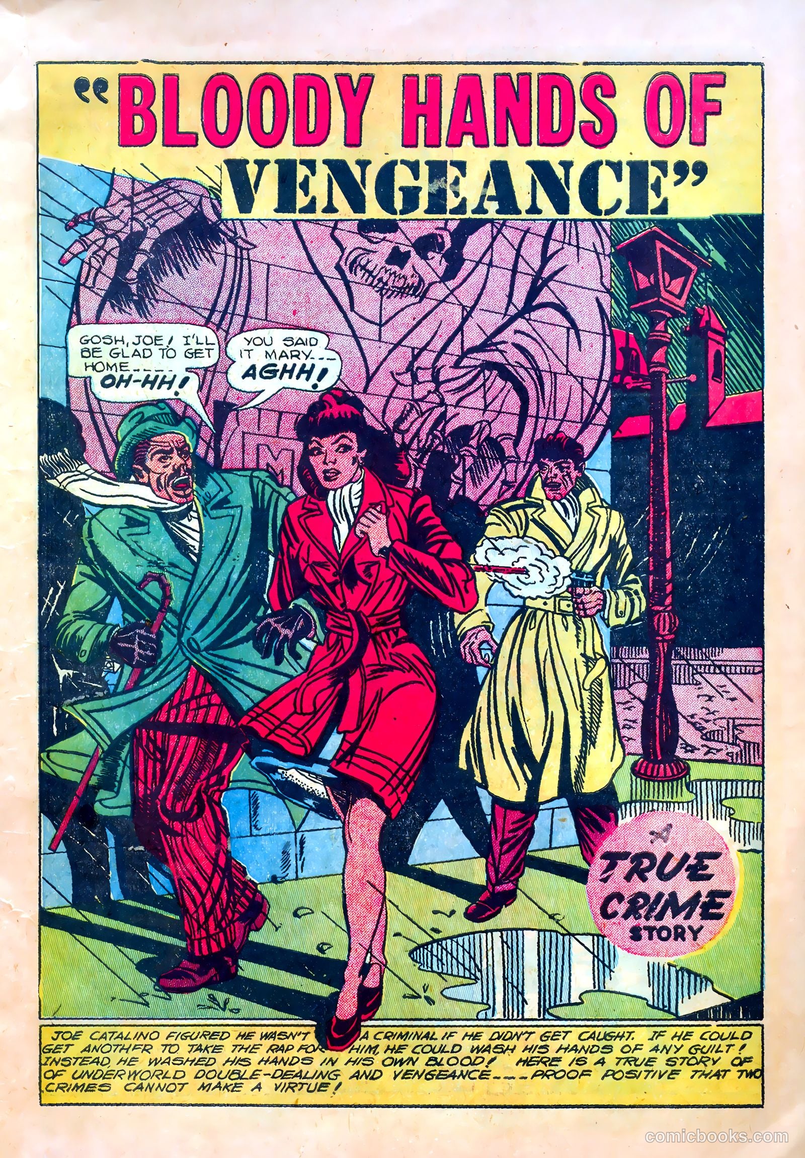 Shocking Mystery Cases #51 (1952) — page 13 of 36
