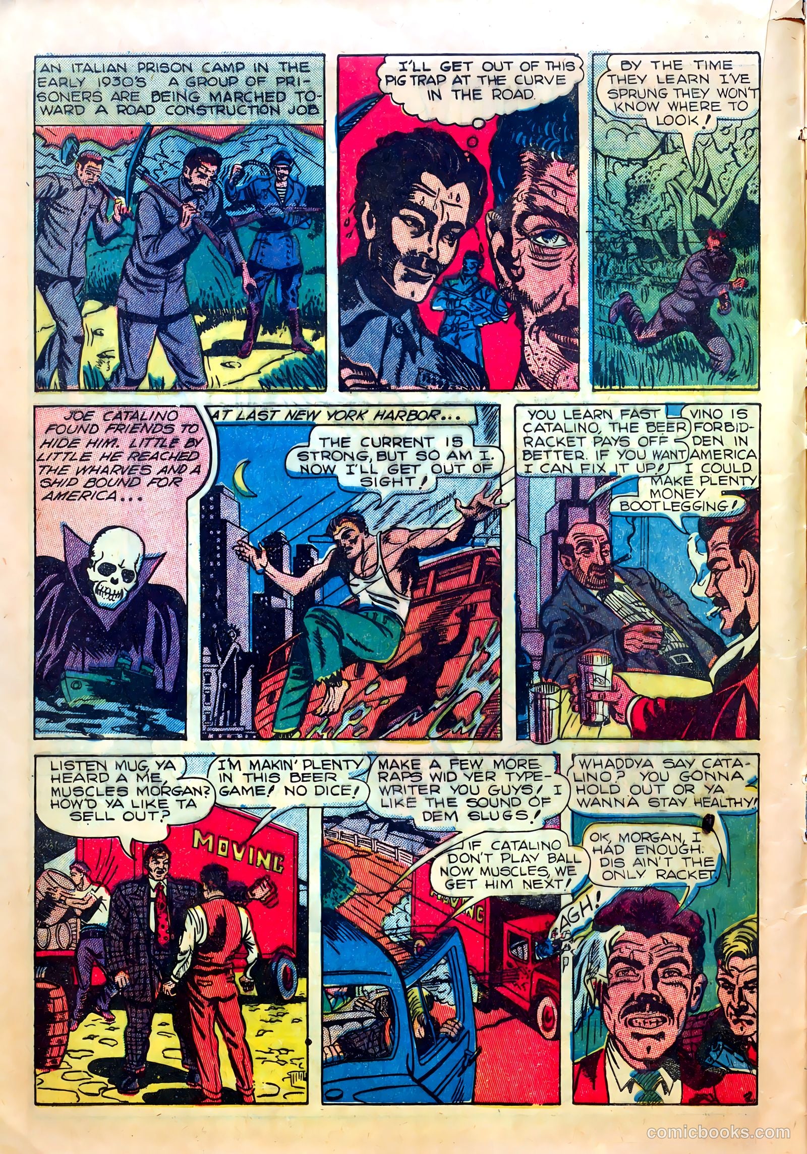 Shocking Mystery Cases #51 (1952) — page 14 of 36