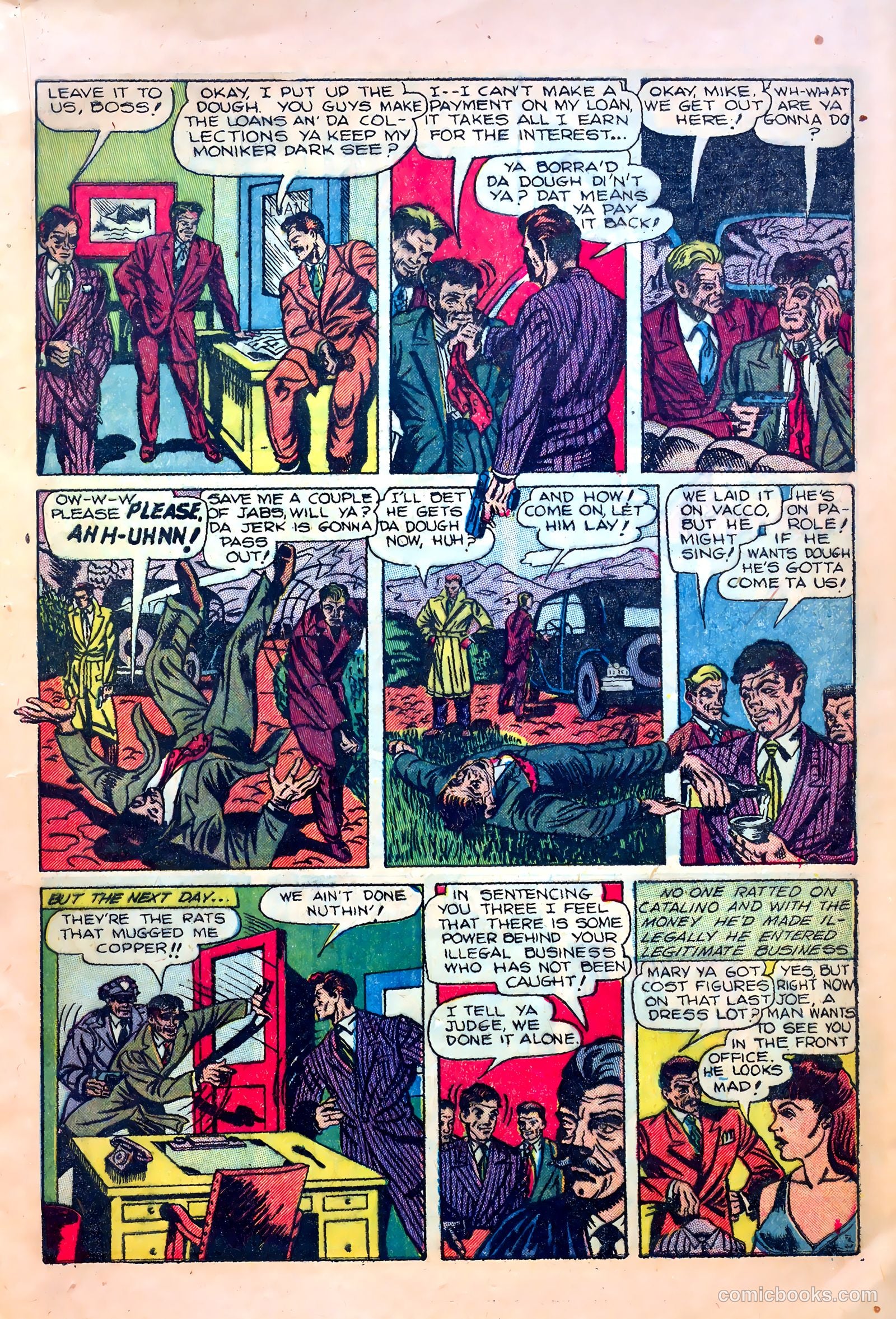 Shocking Mystery Cases #51 (1952) — page 15 of 36