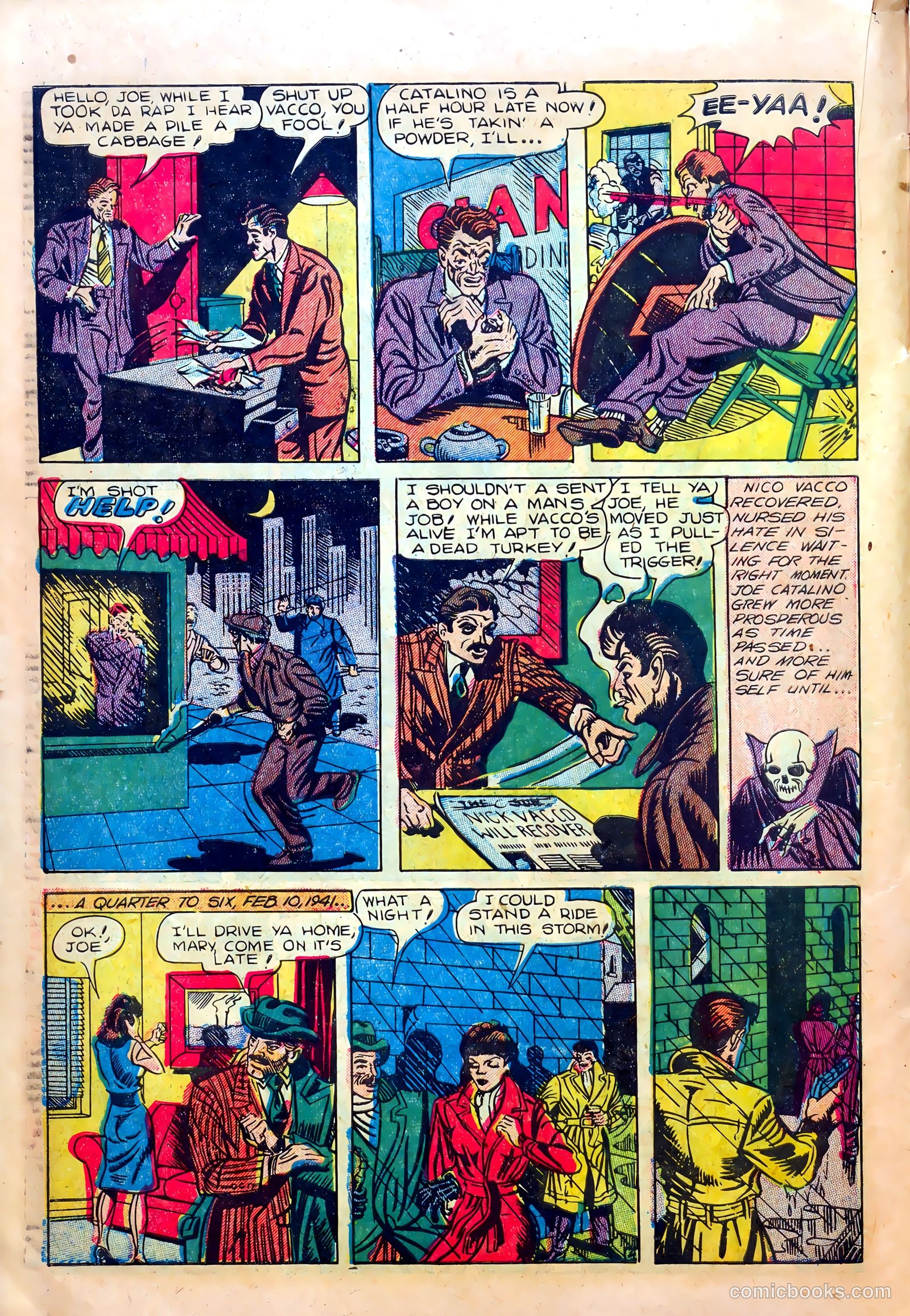 Shocking Mystery Cases #51 (1952) — page 16 of 36