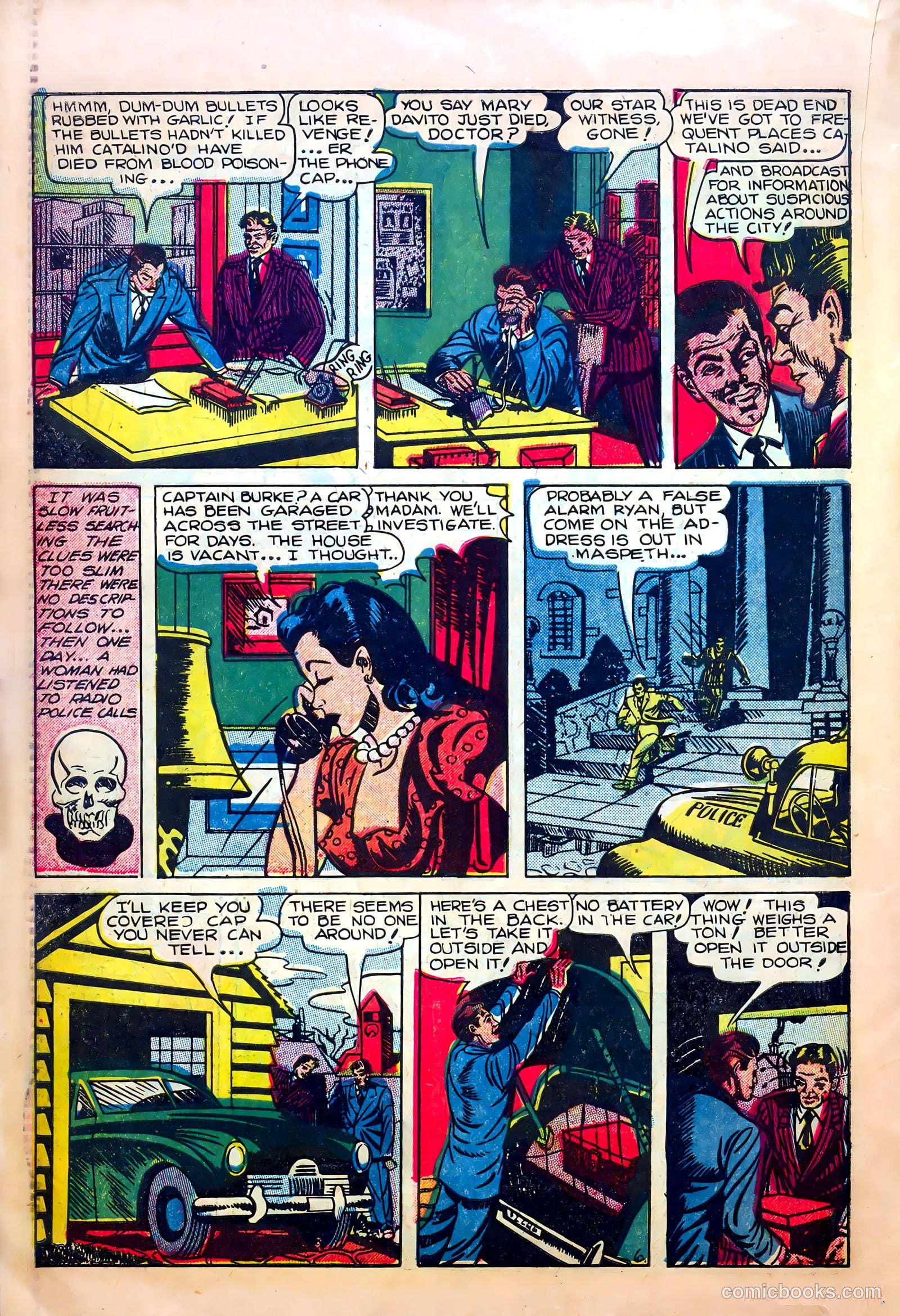 Shocking Mystery Cases #51 (1952) — page 18 of 36
