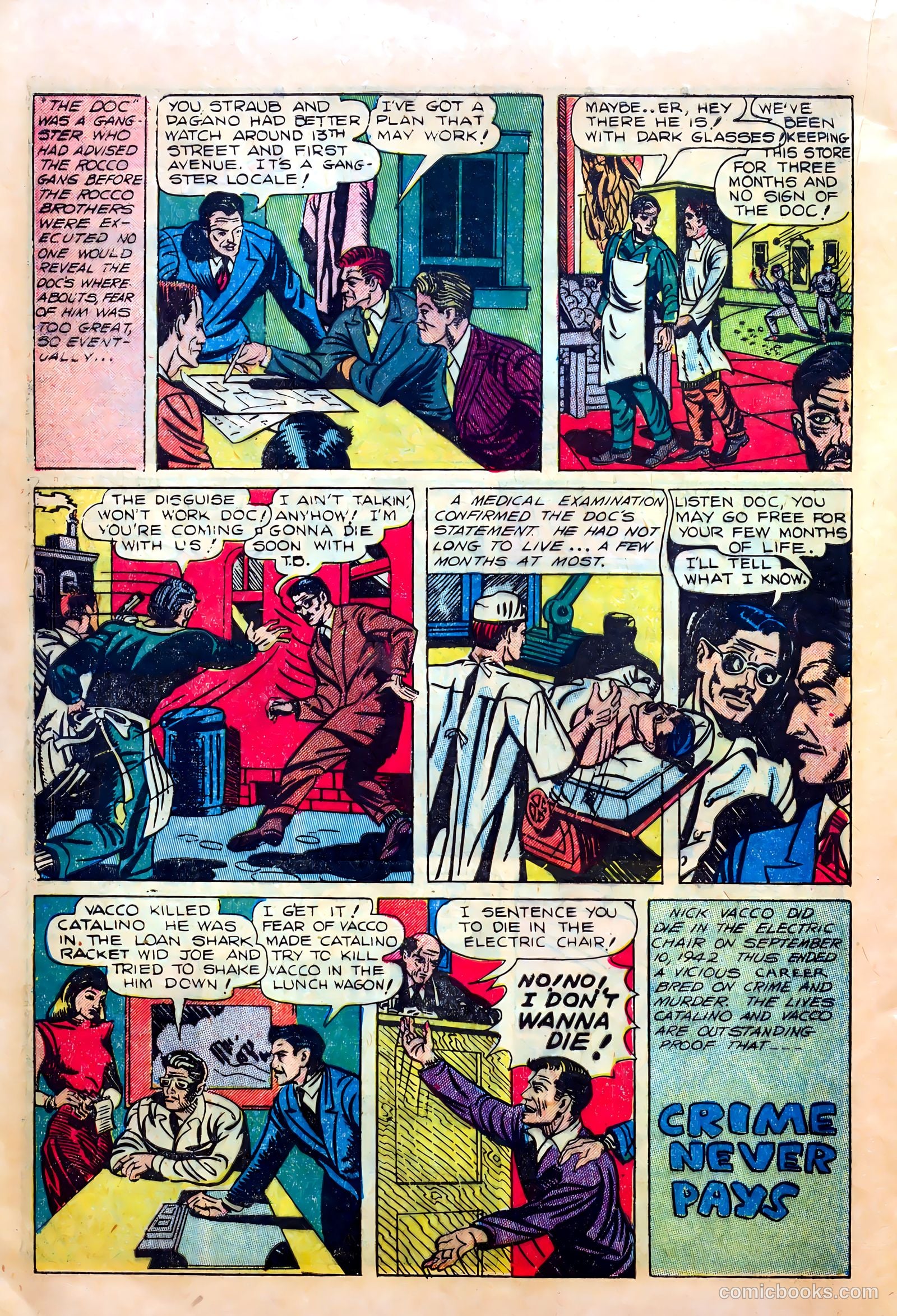 Shocking Mystery Cases #51 (1952) — page 20 of 36