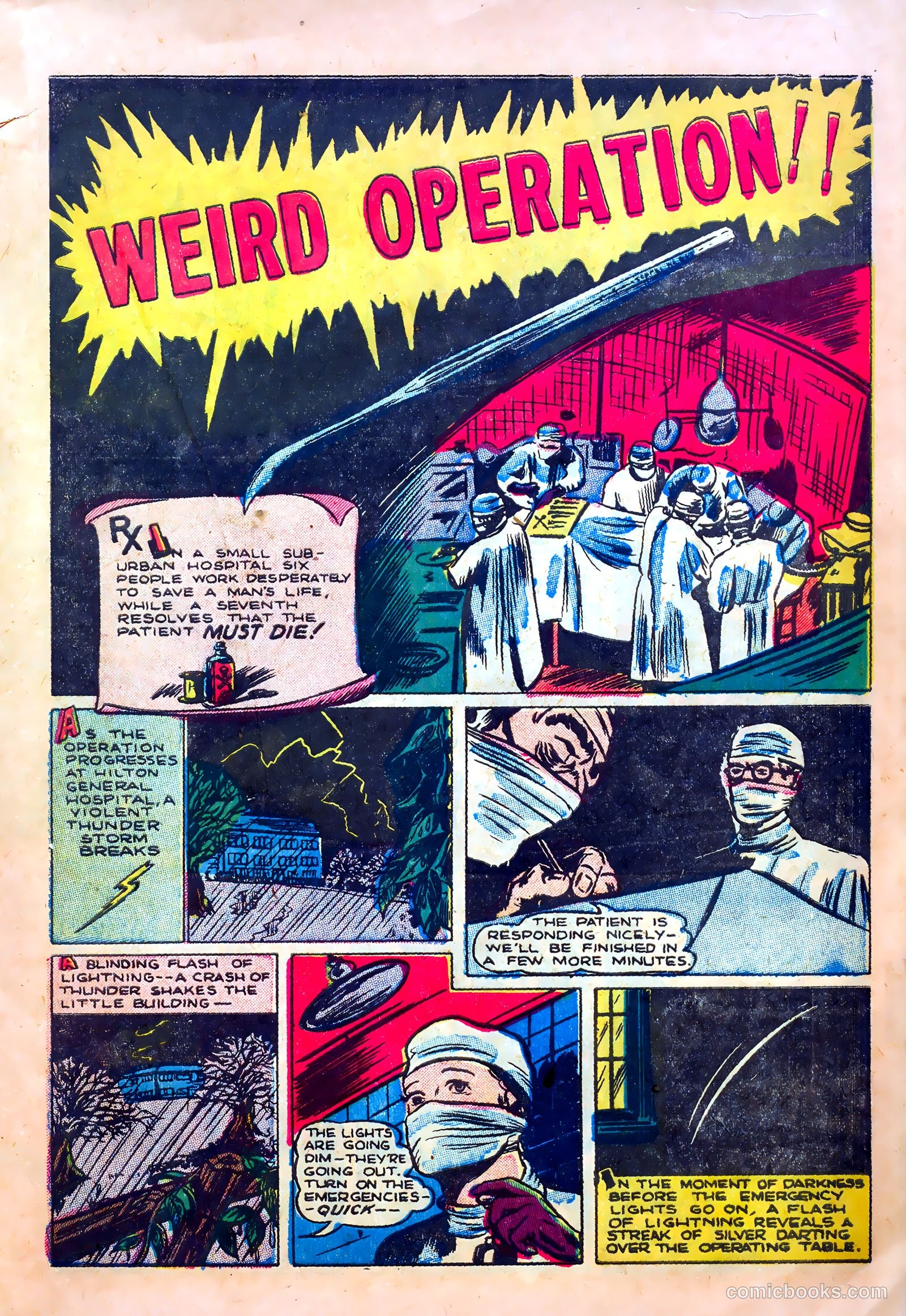 Shocking Mystery Cases #51 (1952) — page 21 of 36