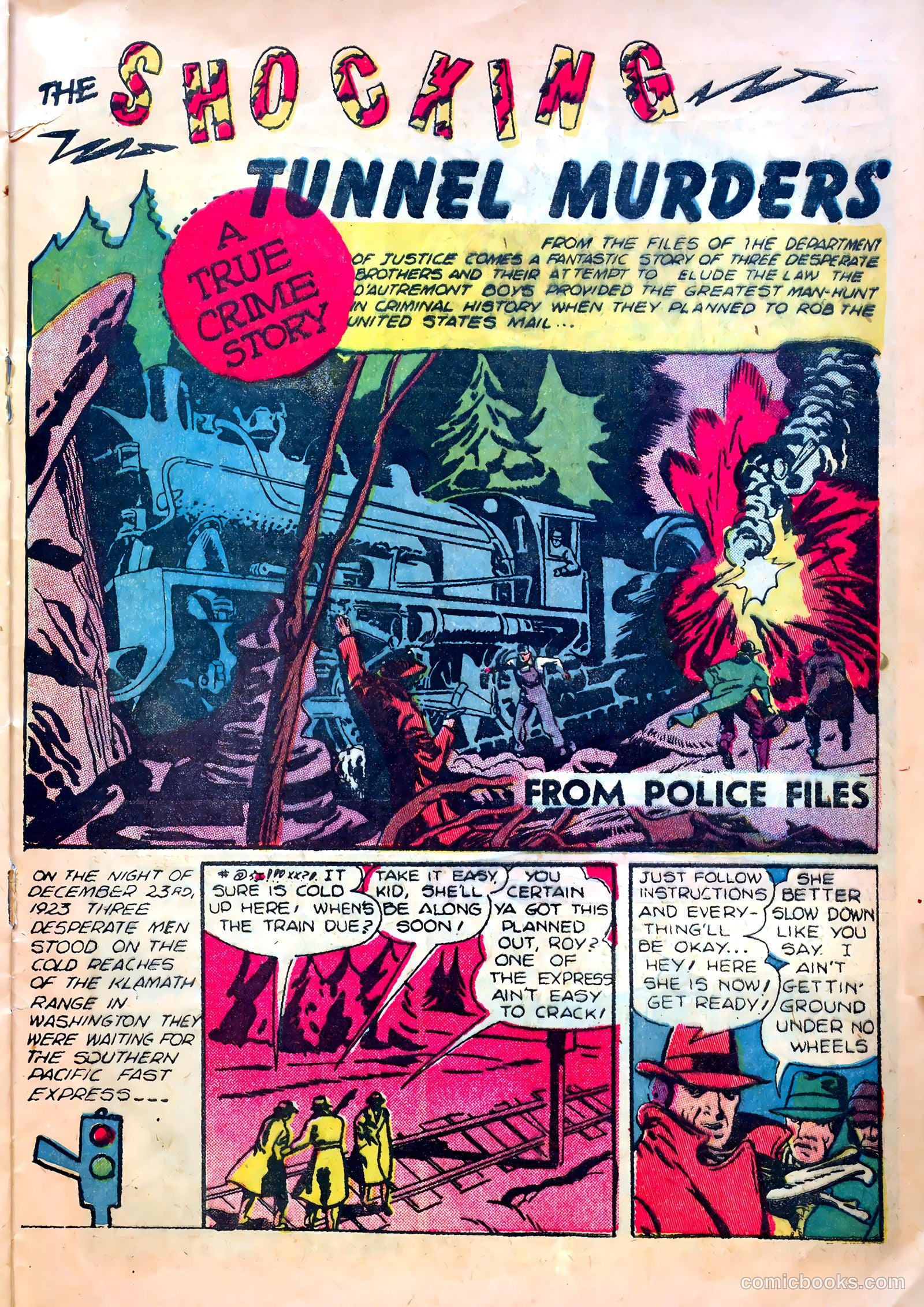 Shocking Mystery Cases #51 (1952) — page 23 of 36