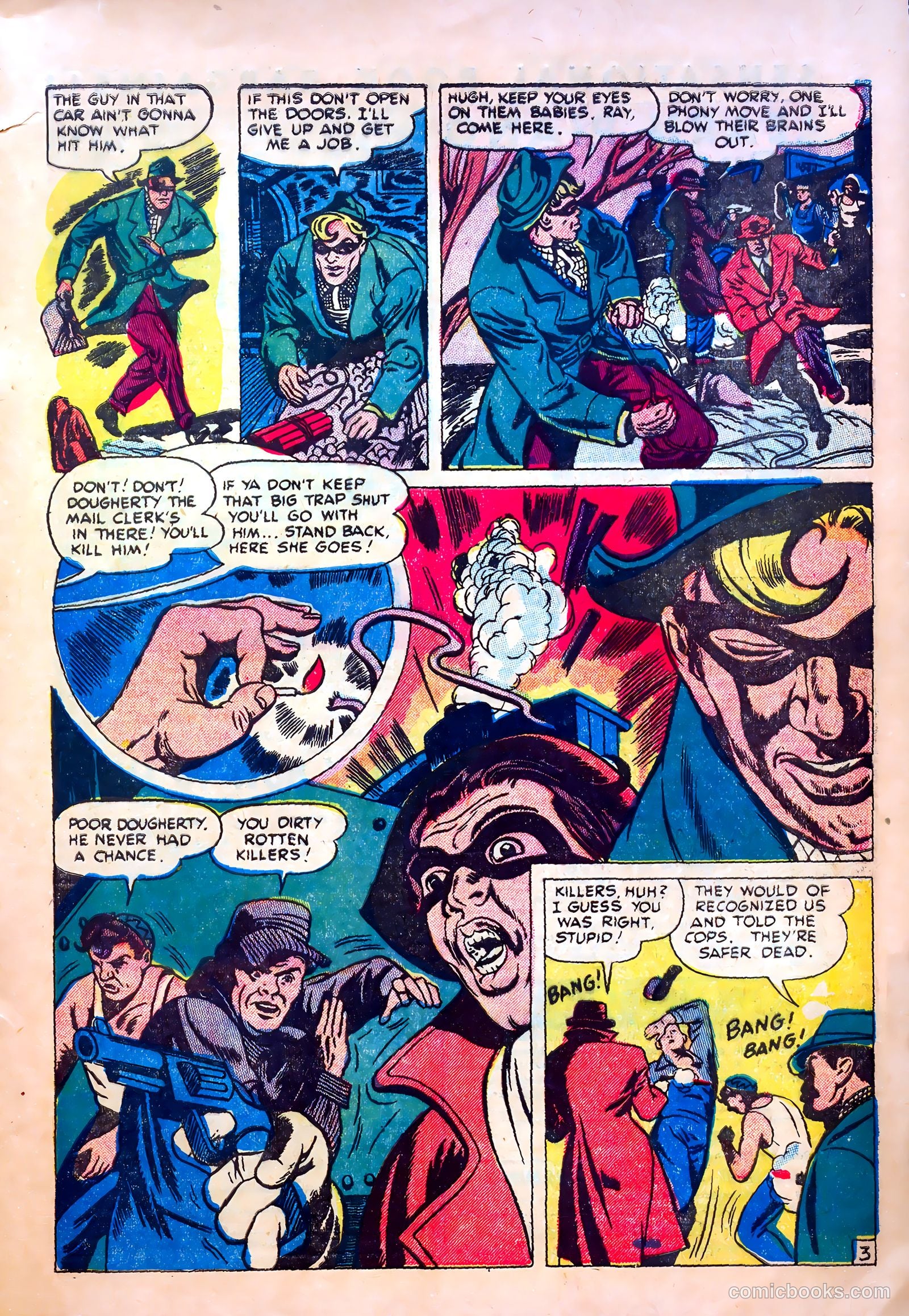 Shocking Mystery Cases #51 (1952) — page 25 of 36