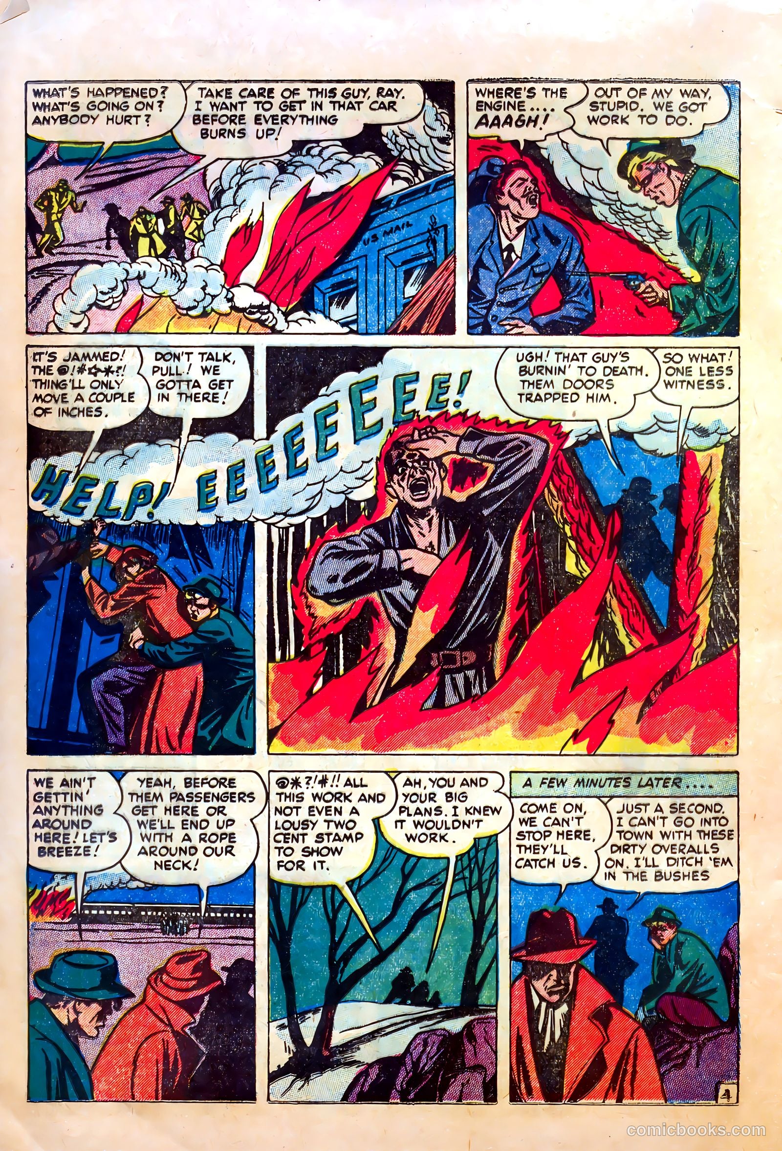 Shocking Mystery Cases #51 (1952) — page 28 of 36