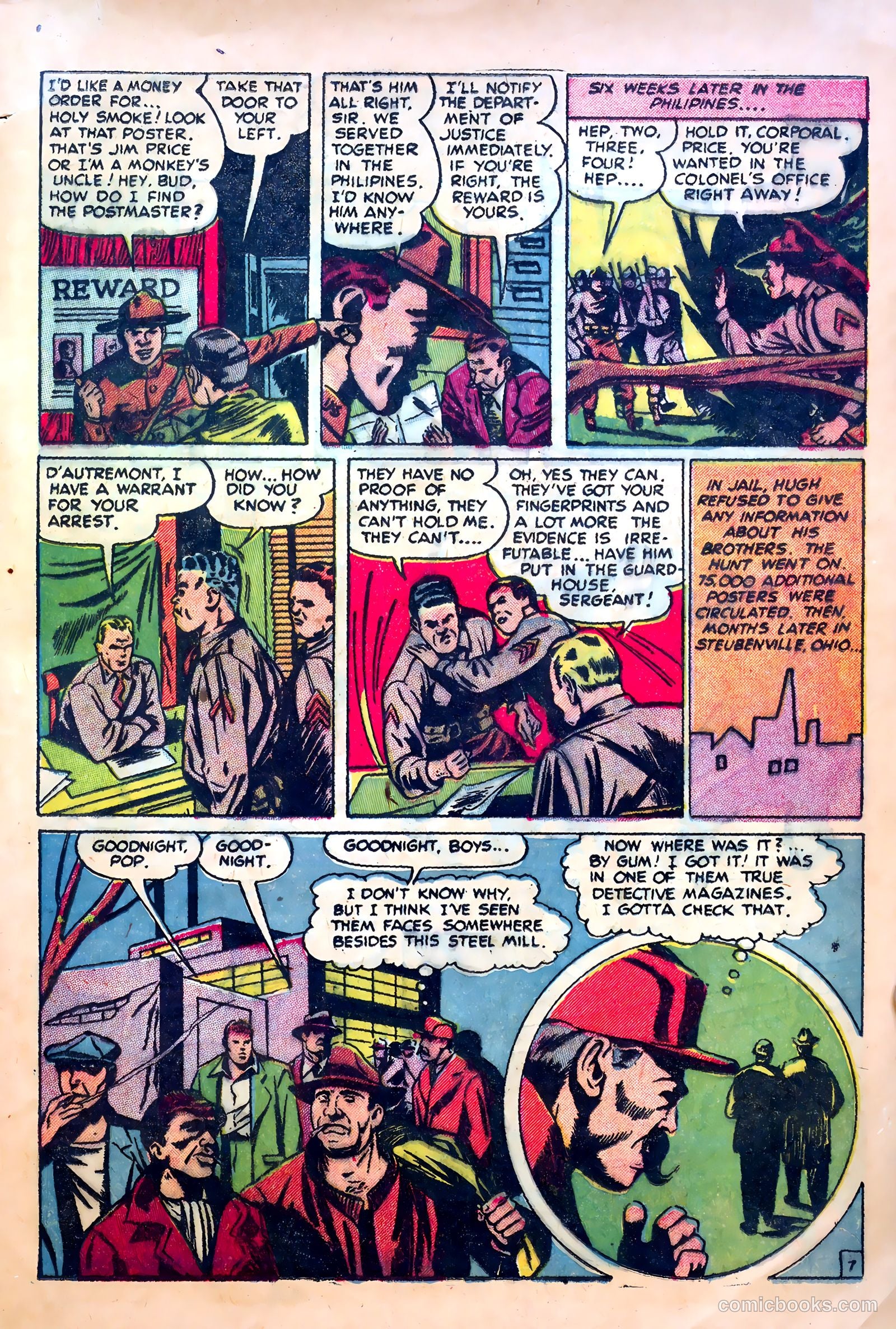 Shocking Mystery Cases #51 (1952) — page 31 of 36